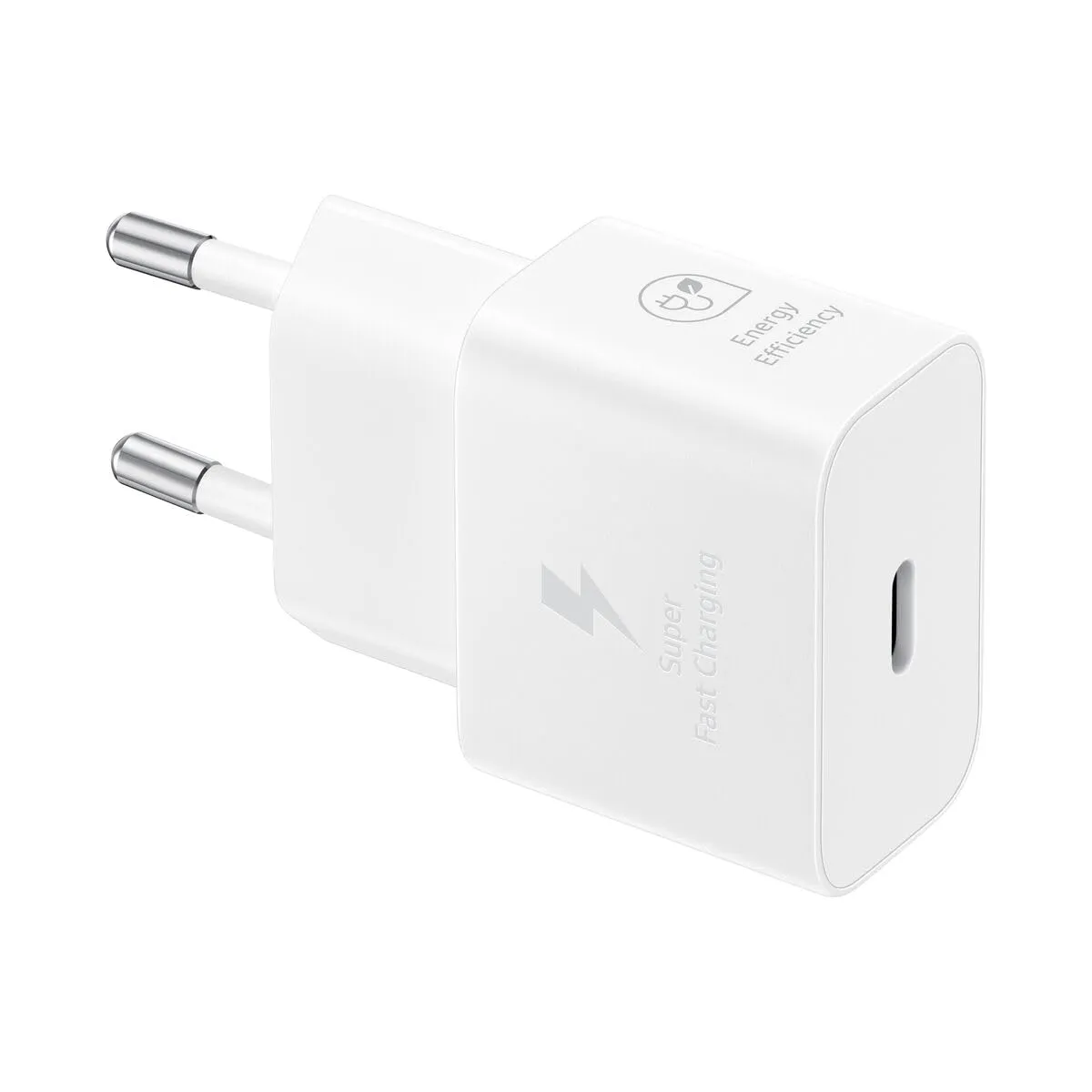 Samsung EP-T2510X Caricatore originale da 25W, Porta USB-C (con Cavo), Bianco