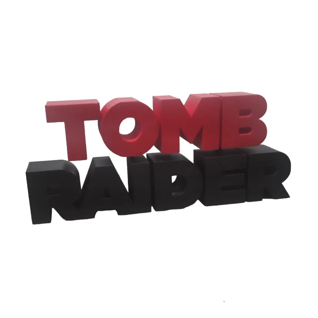 Strike3D Tomb epico logo in 3D fan art da scrivania