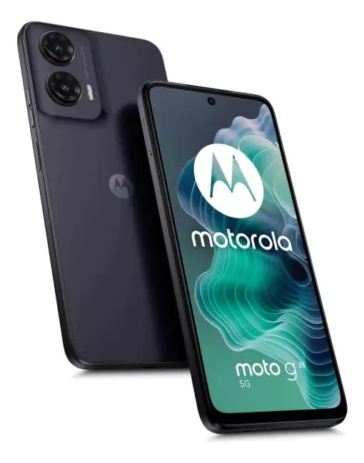 motorola G35 – Cellulare 256 GB di memoria, 8 GB di RAM, fotocamera 50 MP, POLED 6,7 pollici, cellulare sbloccato, 1 anno di garanzia (nero)