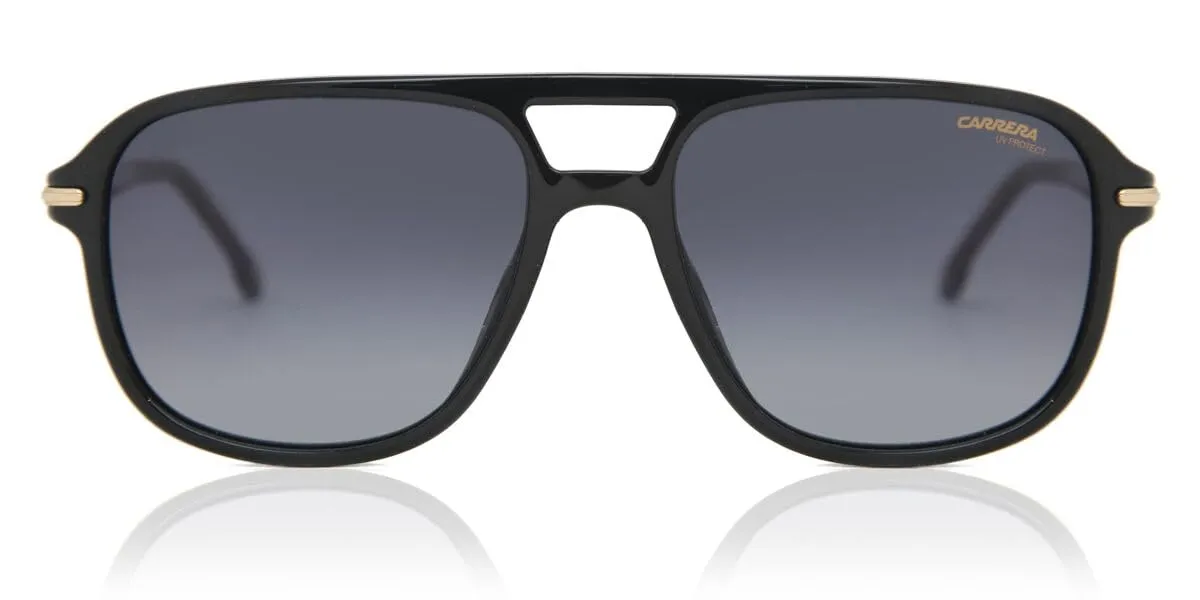Carrera Occhiali da Sole 279/S BLACK/DARK GREY SHADED 56/17/145 uomo