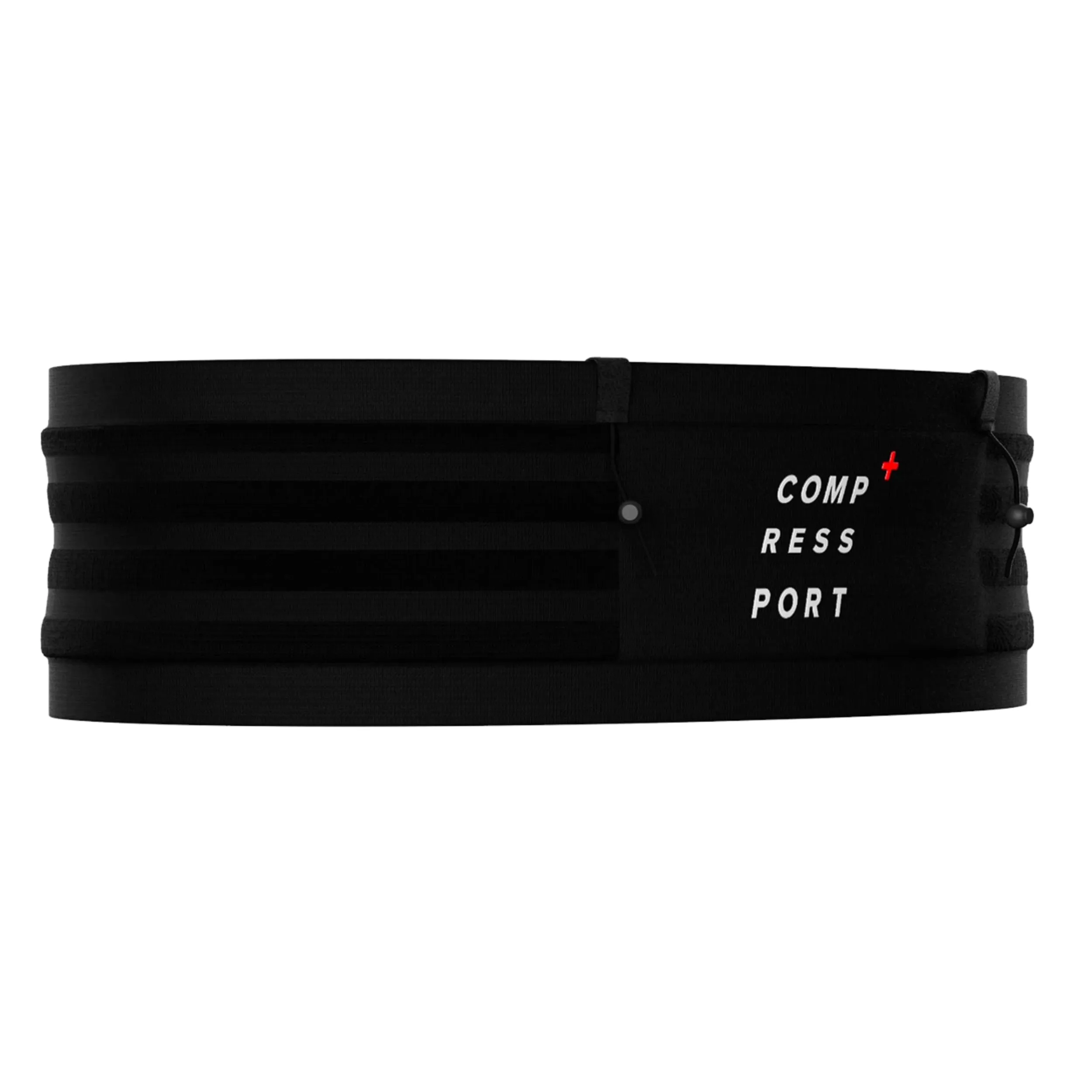 Compressport Free Belt PRO, Cintura da Trail Running Unisex-Adult, Nero, M/L