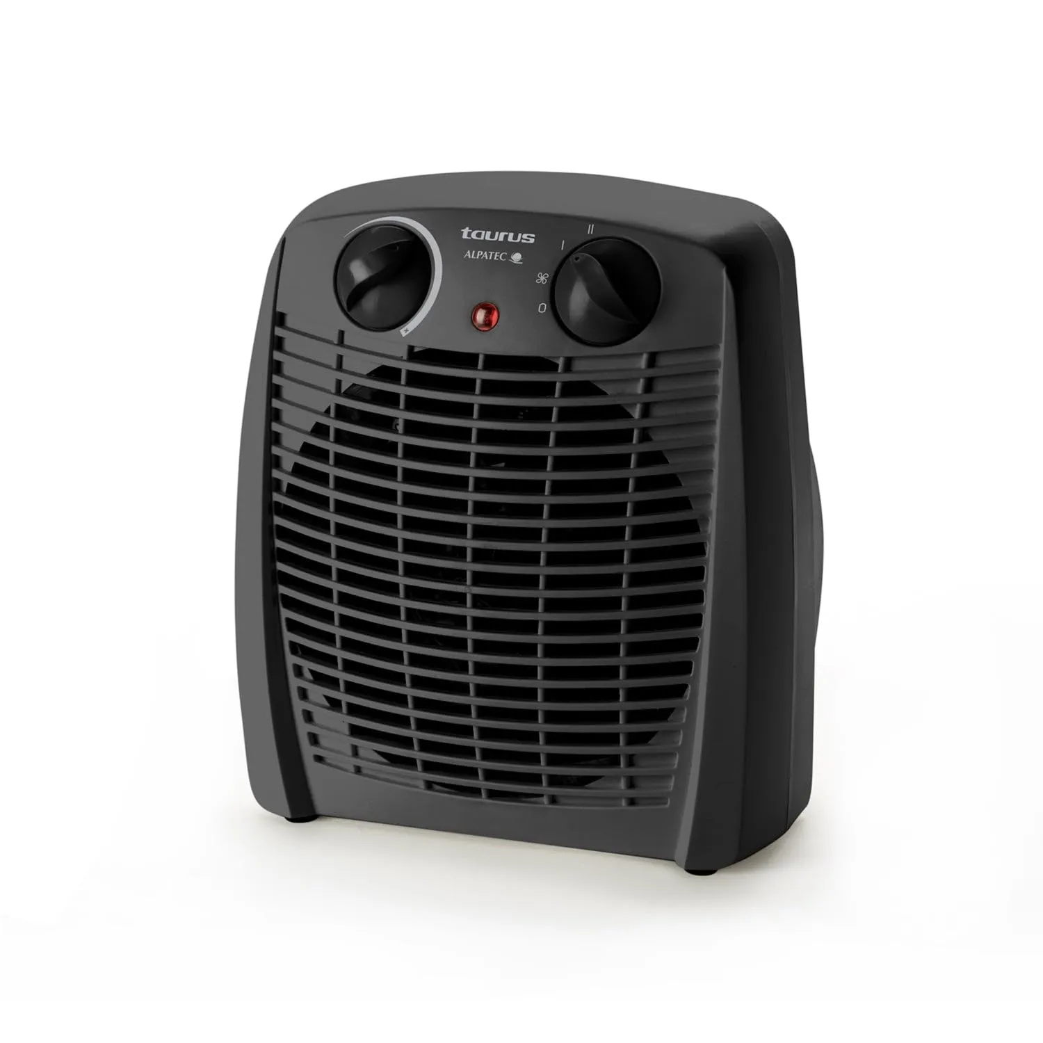 Taurus – Termoventilatore New Gobi 2000W,2 livelli di calore,Funzione ventilazione estiva,Termostato regolabile,Protezione surriscaldamento,Compatto con maniglia,Nero