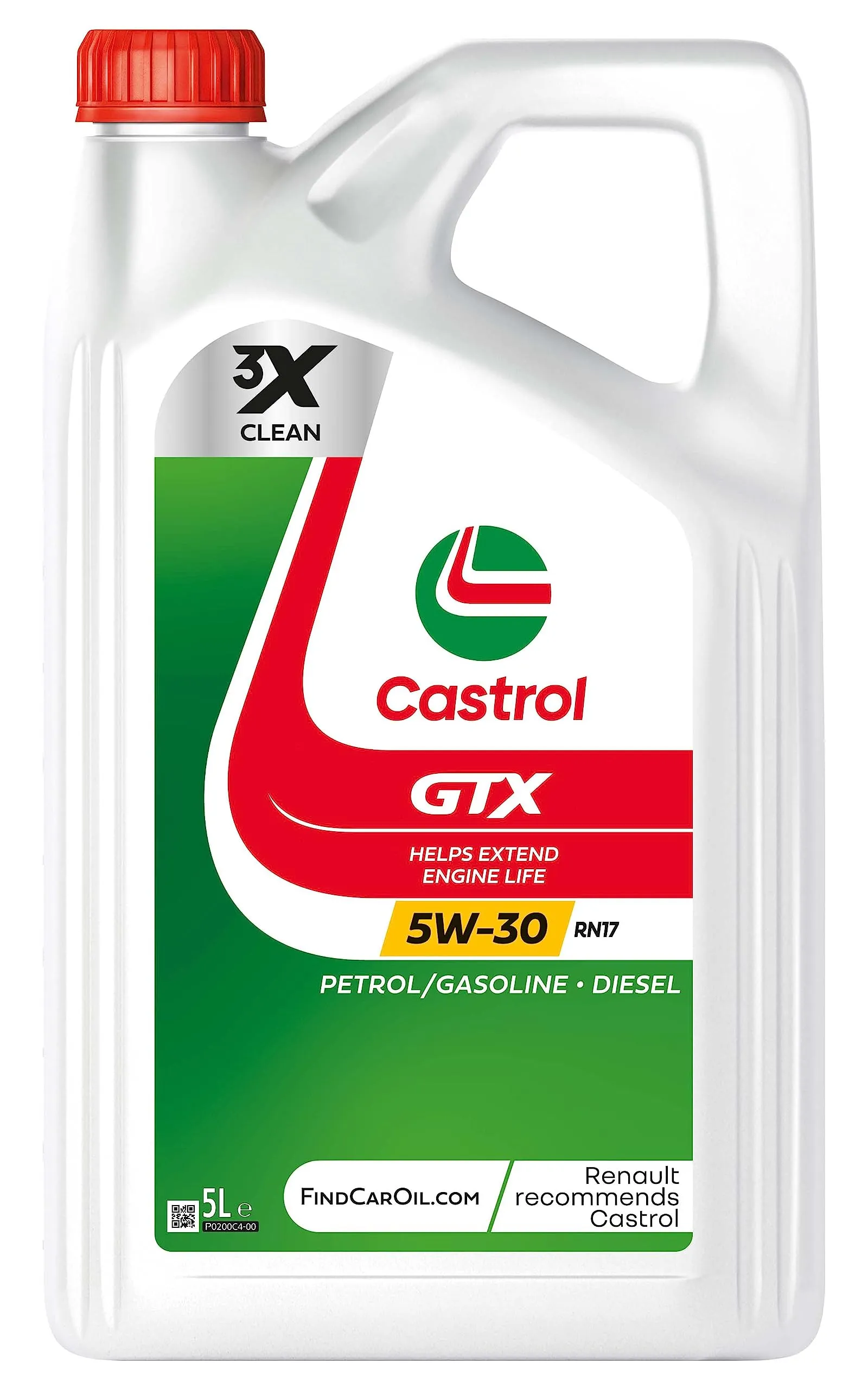 Huile moteur - CASTROL - GTX 5W-30 RN17 - 5L