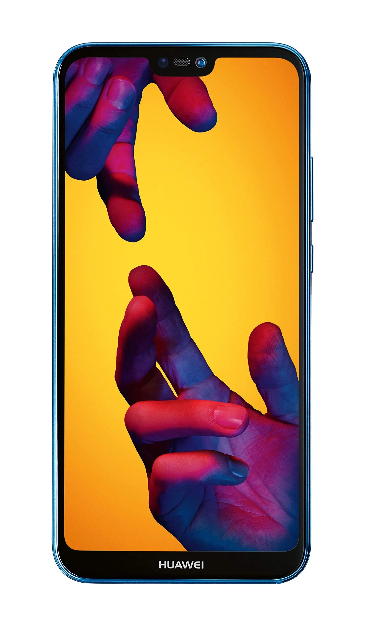 Huawei P20 Lite Single SIM 4G 64GB Black, Blue - Smartphones (14.8 cm (5.84"), 64 GB, 16 MP, Android, 8.0 Oreo + EMUI 8.0, Black, Blue)