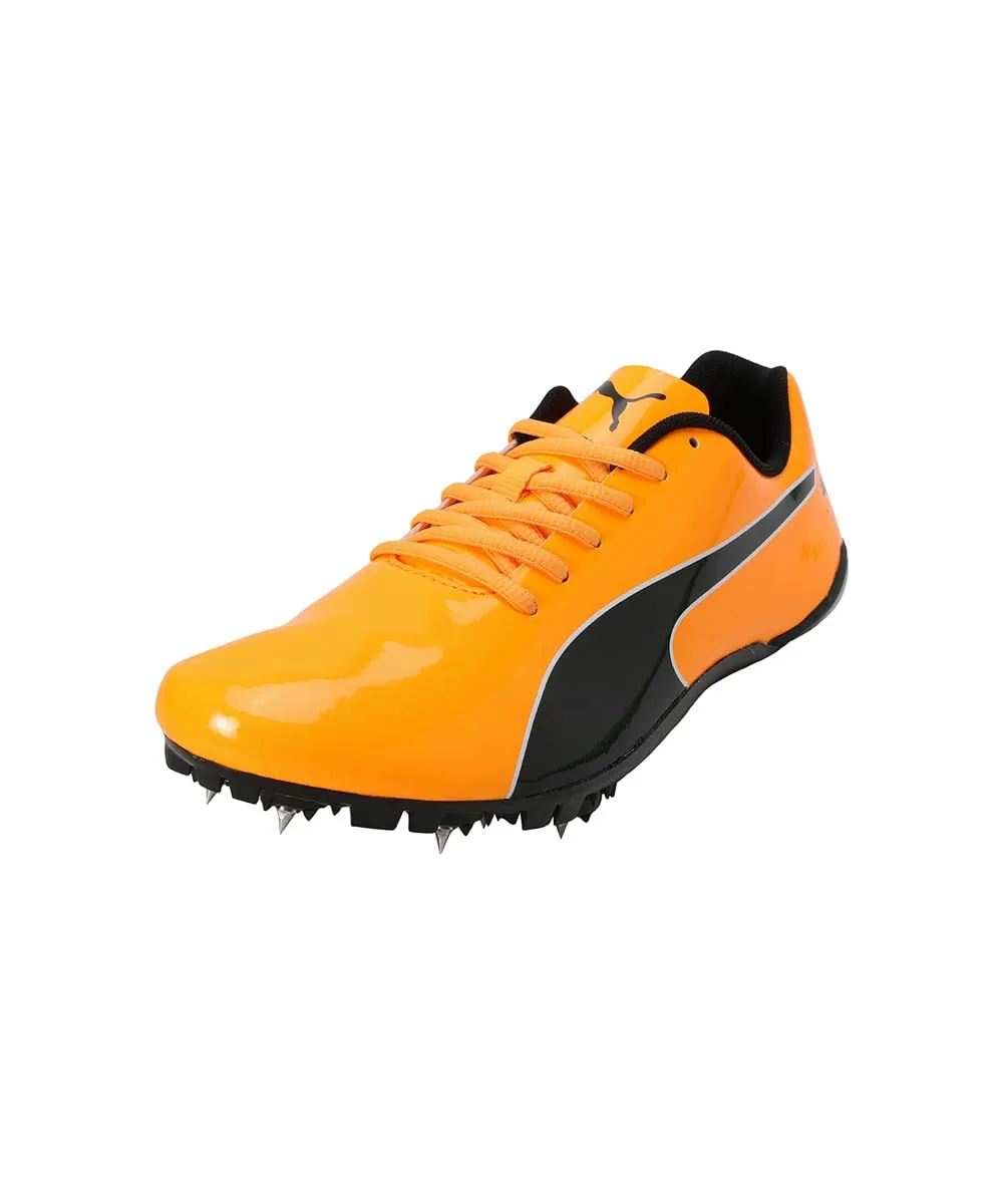 PUMA Evospeed Prep Sprint 3.5, Track And Field Shoe Unisex-Adulto, Sun Stream Black White, 41 EU