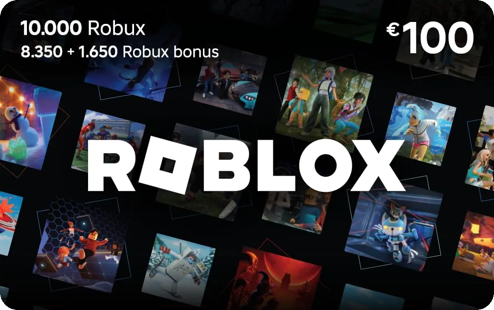 Carta Regalo Roblox - 10,000 Robux [Include un oggetto virtuale esclusivo] [Codice di gioco online]