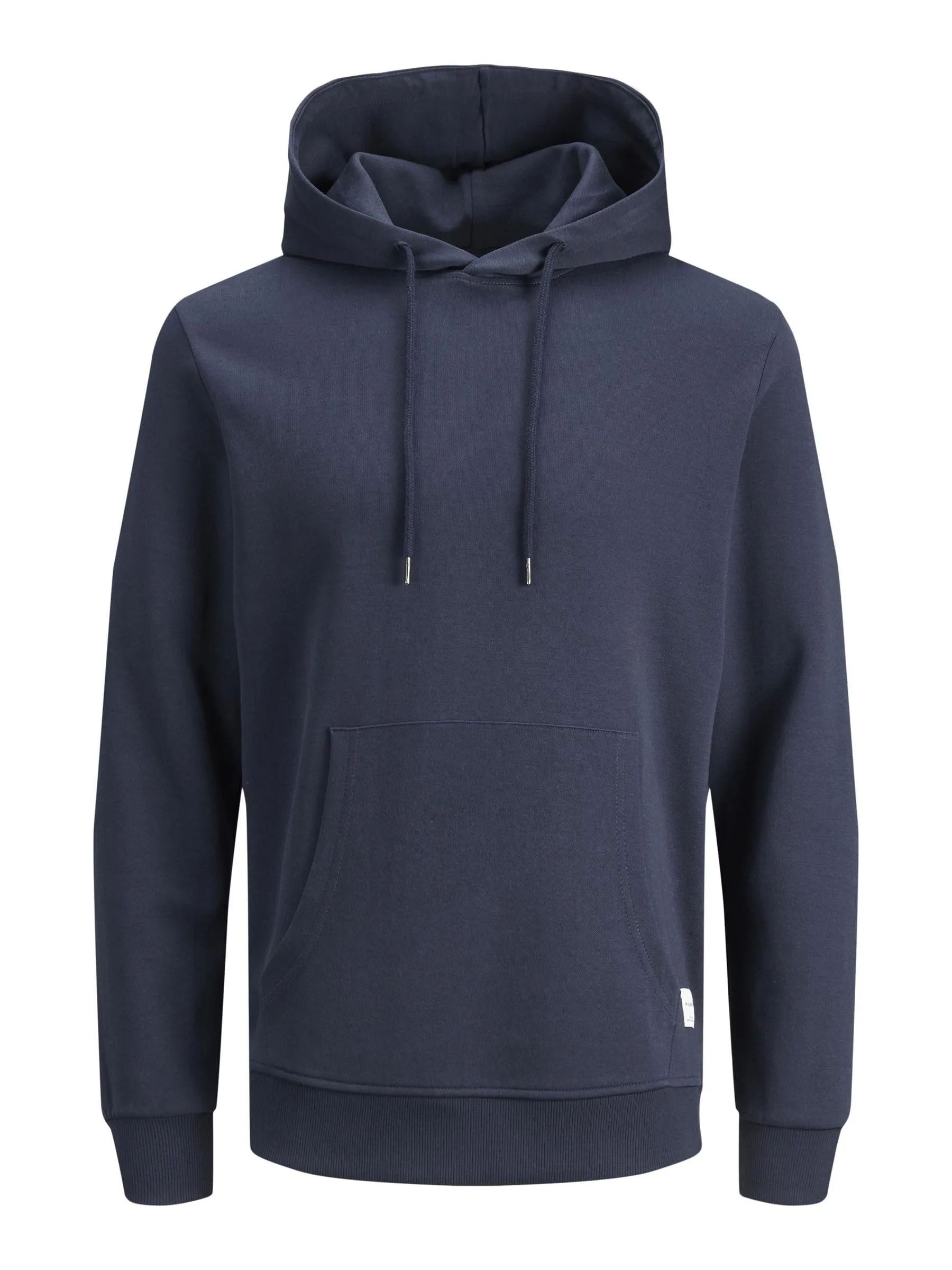 JACK & JONES JJEBASIC SWEAT HOOD NOOS, Felpa con cappuccio, Uomo, Navy Blazer, M