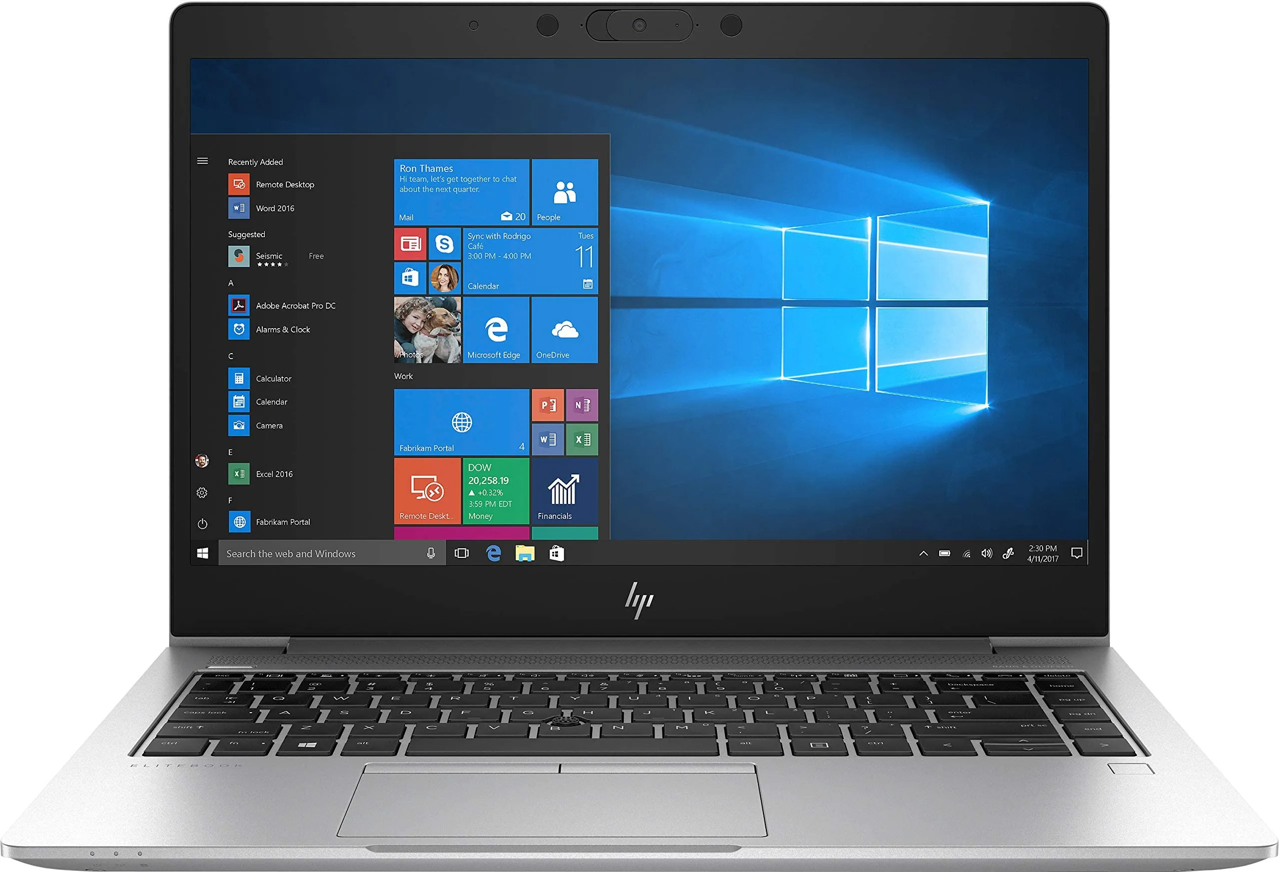 HP Elitebook 745 G6 Notebook PC Amd Ryzen 7 3700U Ram 16Gb SSD 256Gb Display 14" FullHD Webcam Windows 11 Pro (Ricondizionato)
