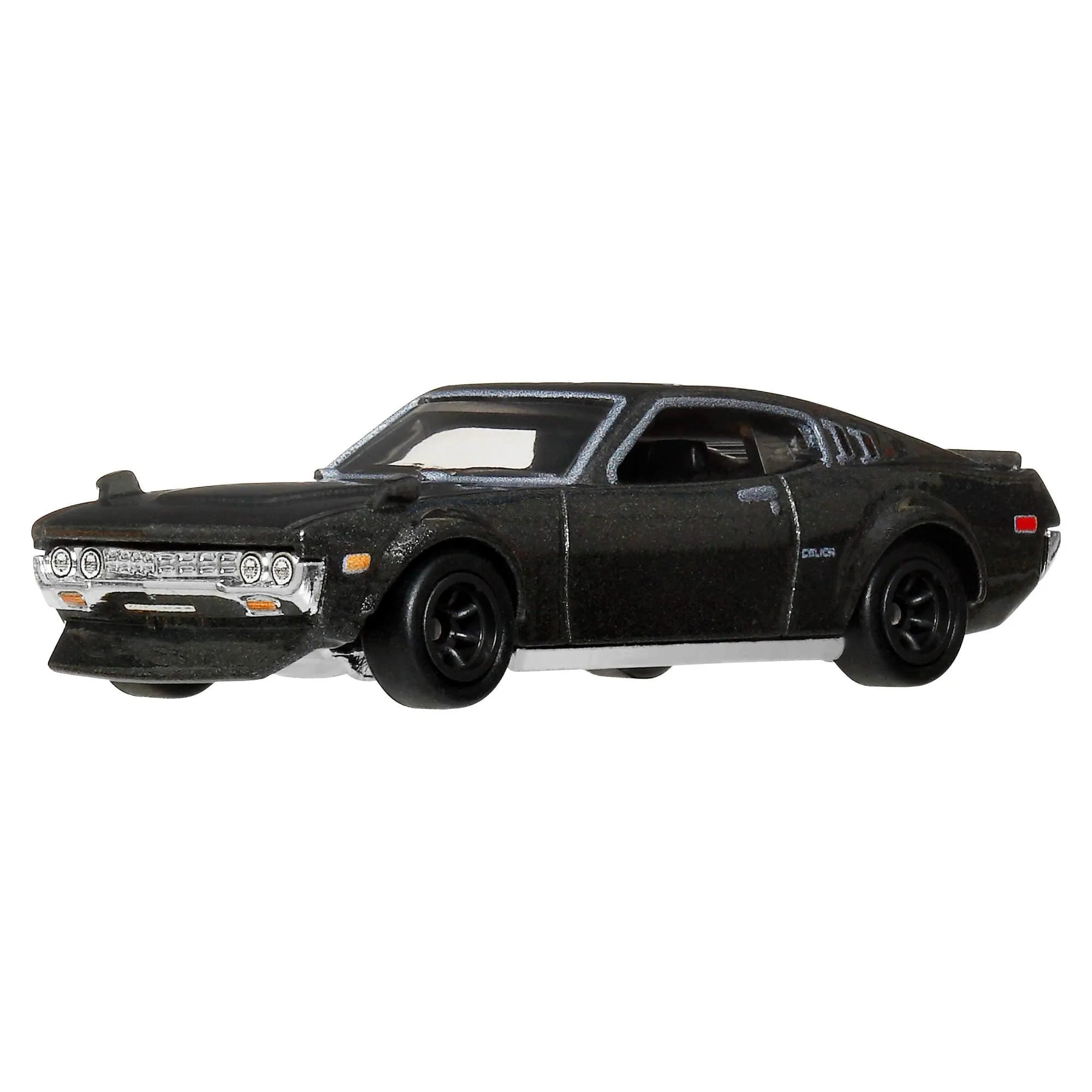 Hot Wheels Premium Car Culture - 1977 Toyota Celica RA28, modellino da collezione in scala 1:64 con dettagli realistici, telaio in metallo e pneumatici Real Riders, 3+ anni, JKD98