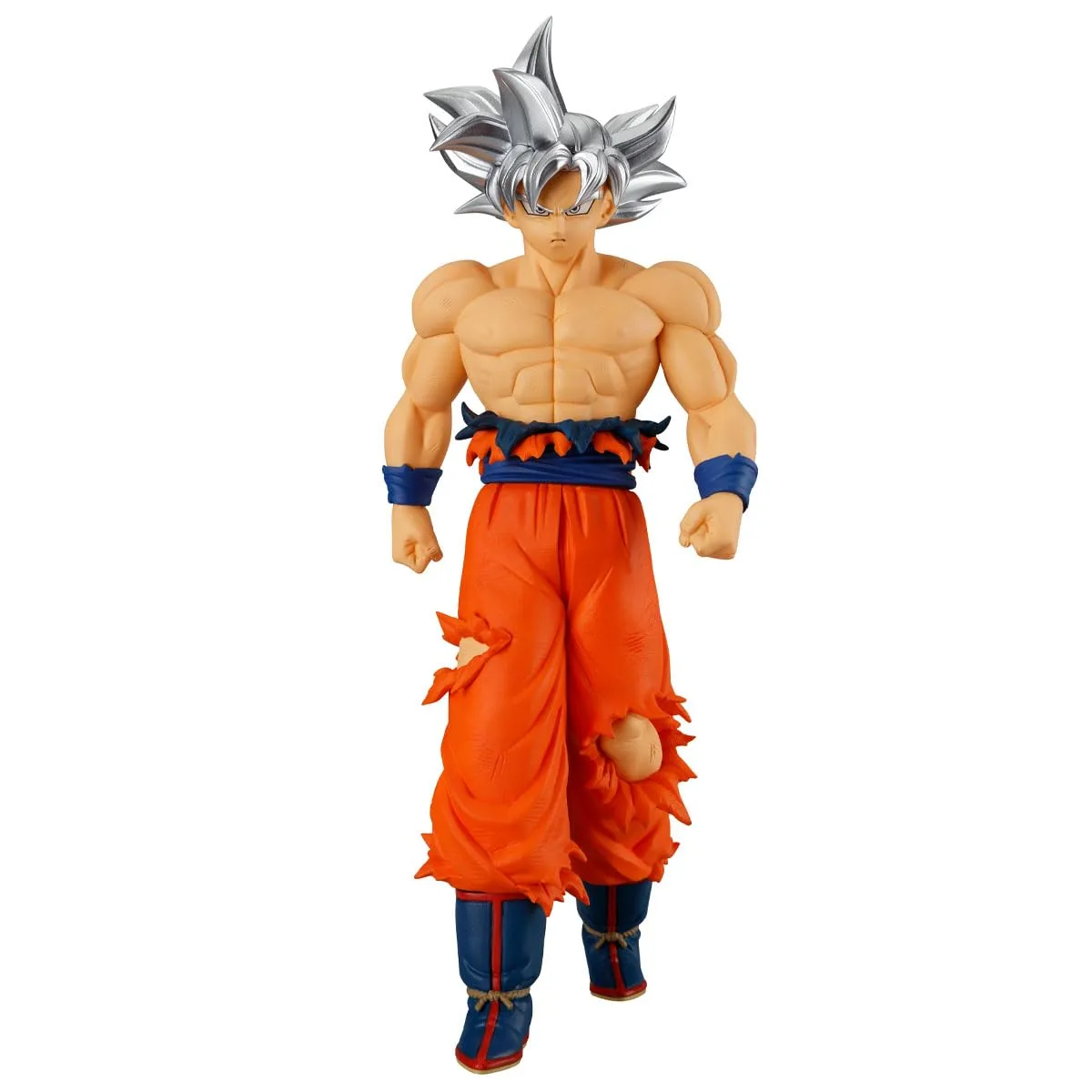 Banpresto BP29520P Action Figure Goku Ultra Instinct Dragon Ball Super, Solid Edge Works 20 cm, multicolore, statuetta da collezione, ideale per i fan degli anime
