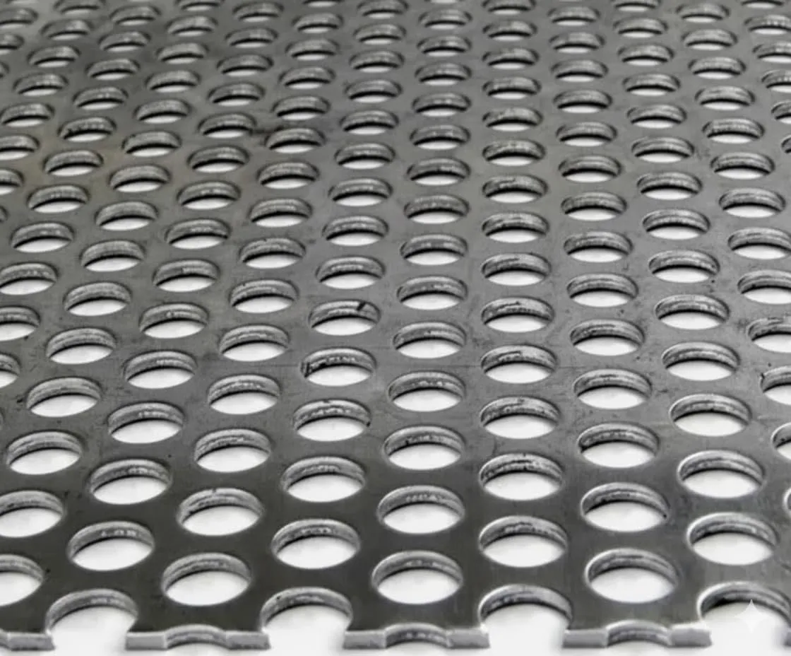 Lamiera in ferro FORATA zincata, foro da Ø5mm,Ø10mm,Ø20mm, Disponibili varie misure.(500x1000 mm,Ø 5mm spessa 1 mm)