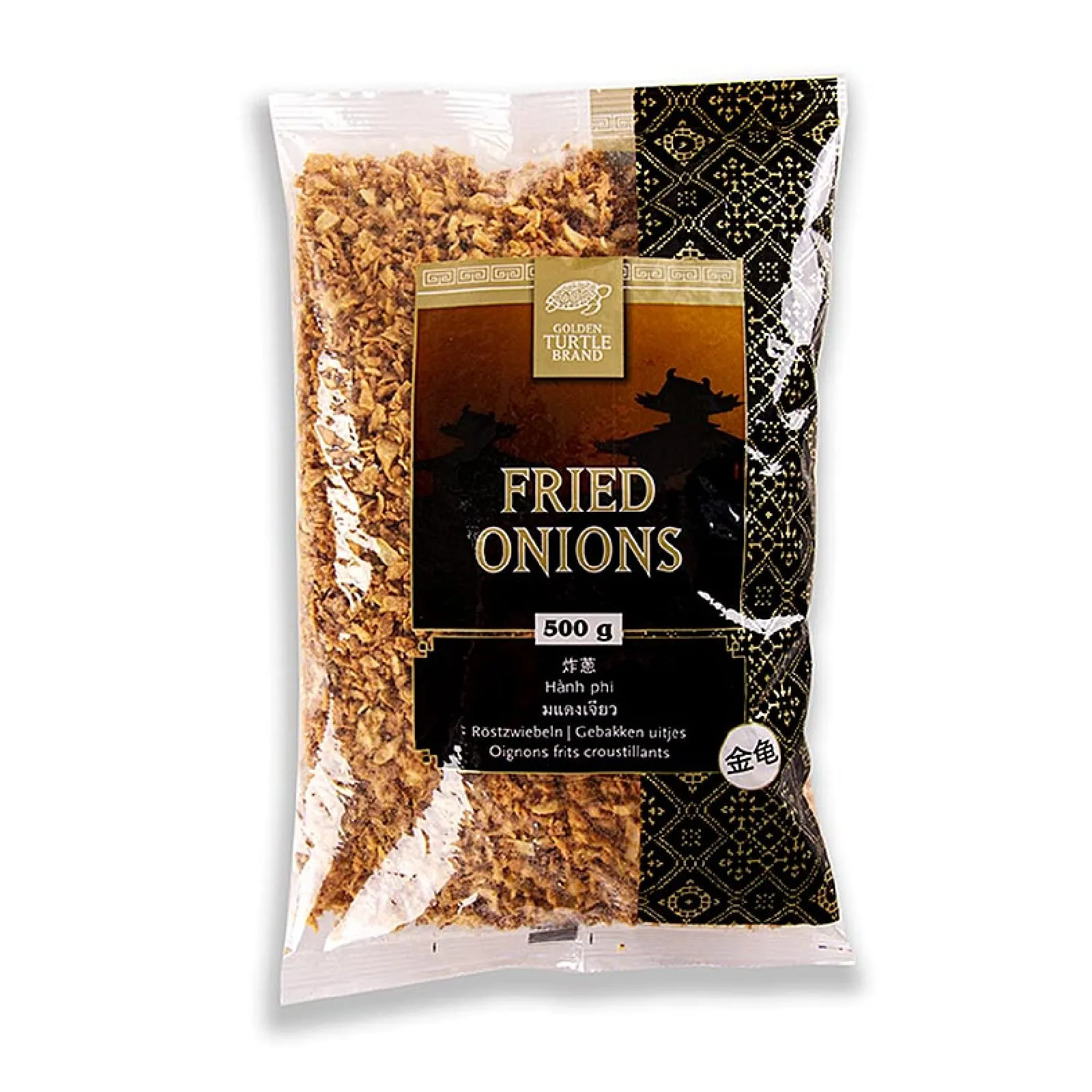 FRIED ONION GOLDEN TURTLE BRAND CIPOLLE FRITTW BUSTA DA 500 g CINESE GIAPPONESE