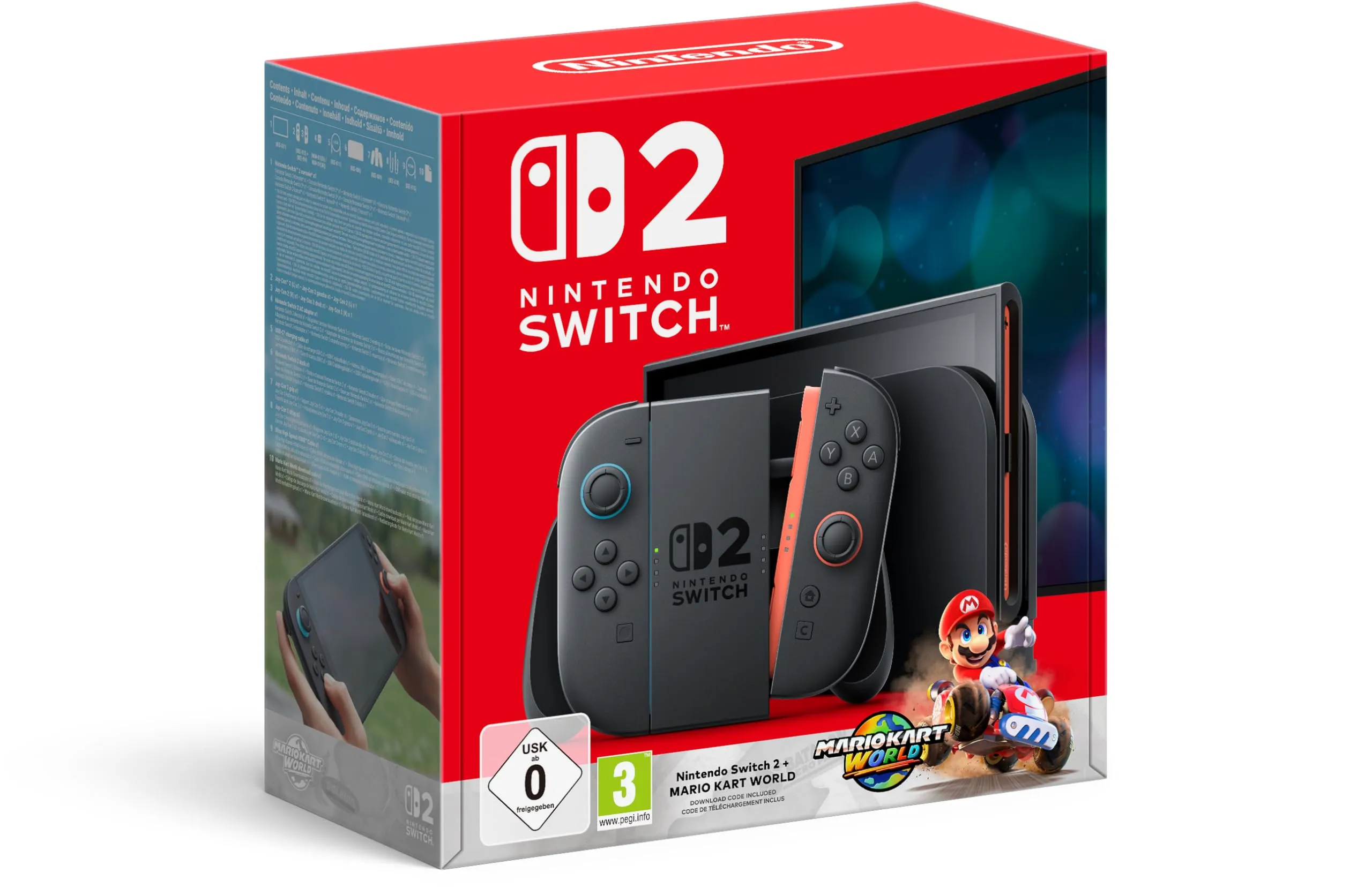Console Nintendo Switch 2 + Mario Kart World (Gioco digitale incluso)