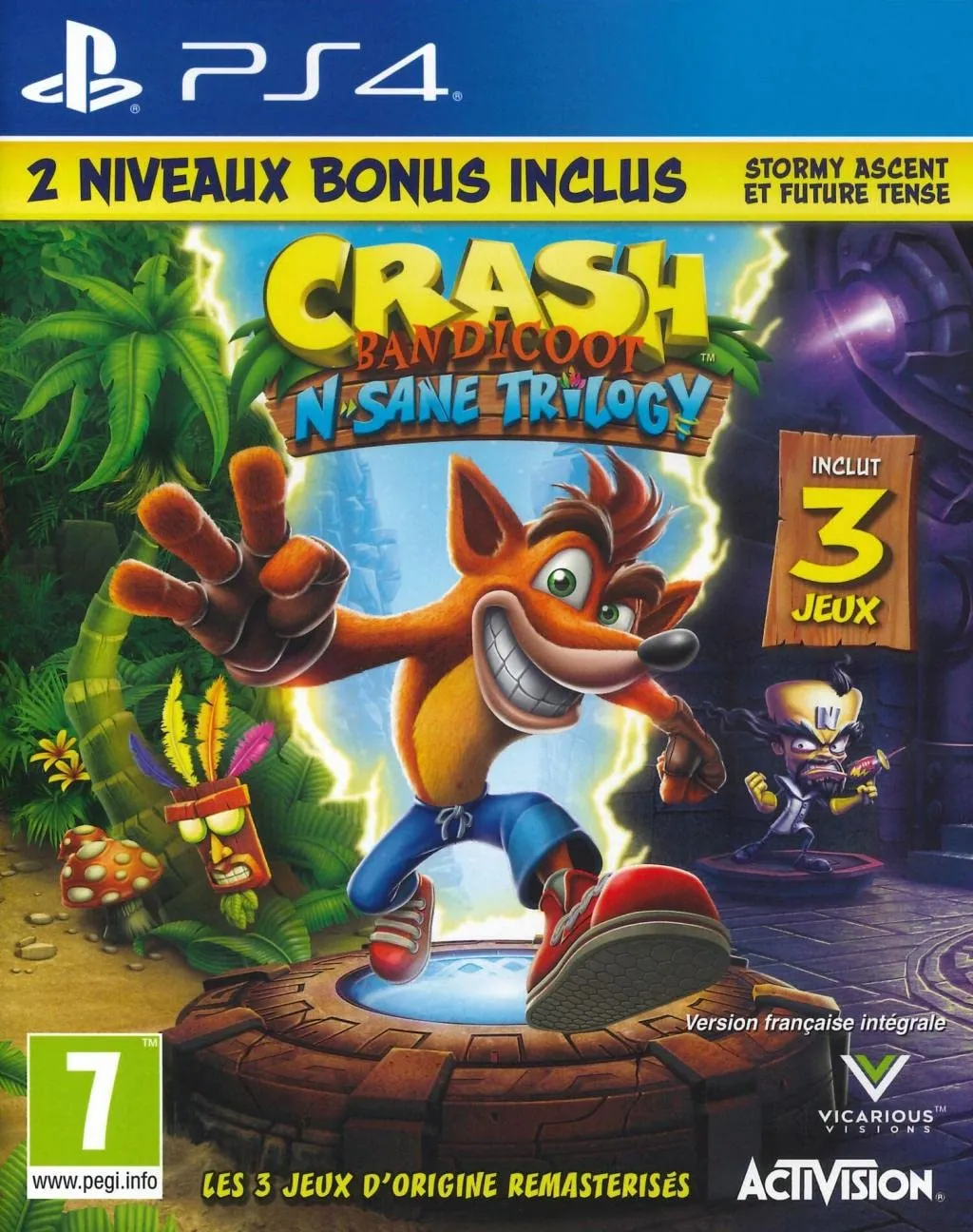 Crash Bandicoot N.Sane Trilogy - PlayStation 4 [Edizione: Francia]