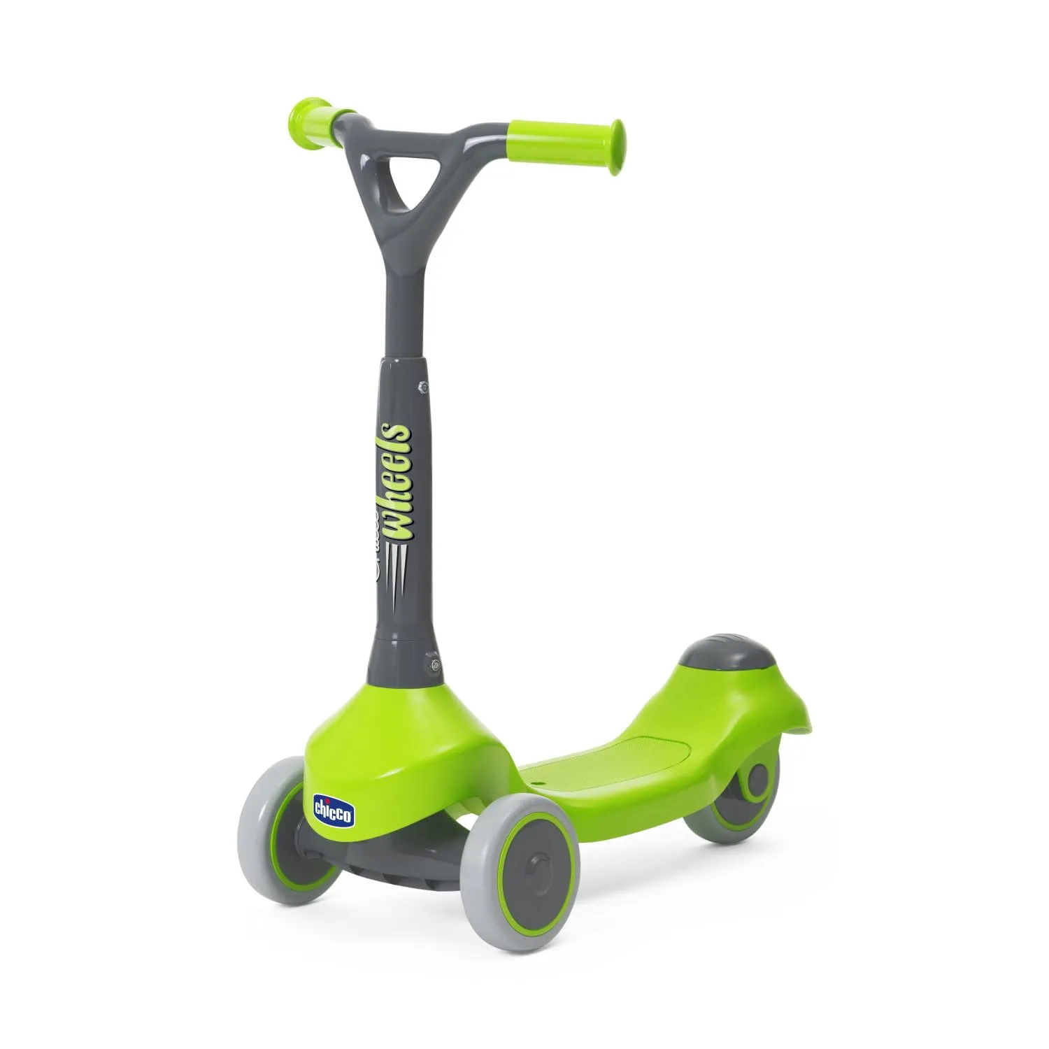 Chicco Monopattino per Bambini My First Scooter, Monopattino Evolutivo per Bambini, Leggero e Facile da Trasportare, Base Anti-Scivolo, 2-4 Anni, 3 Ruote Rivestite in Gomma, Max 20 kg, Idea Regalo