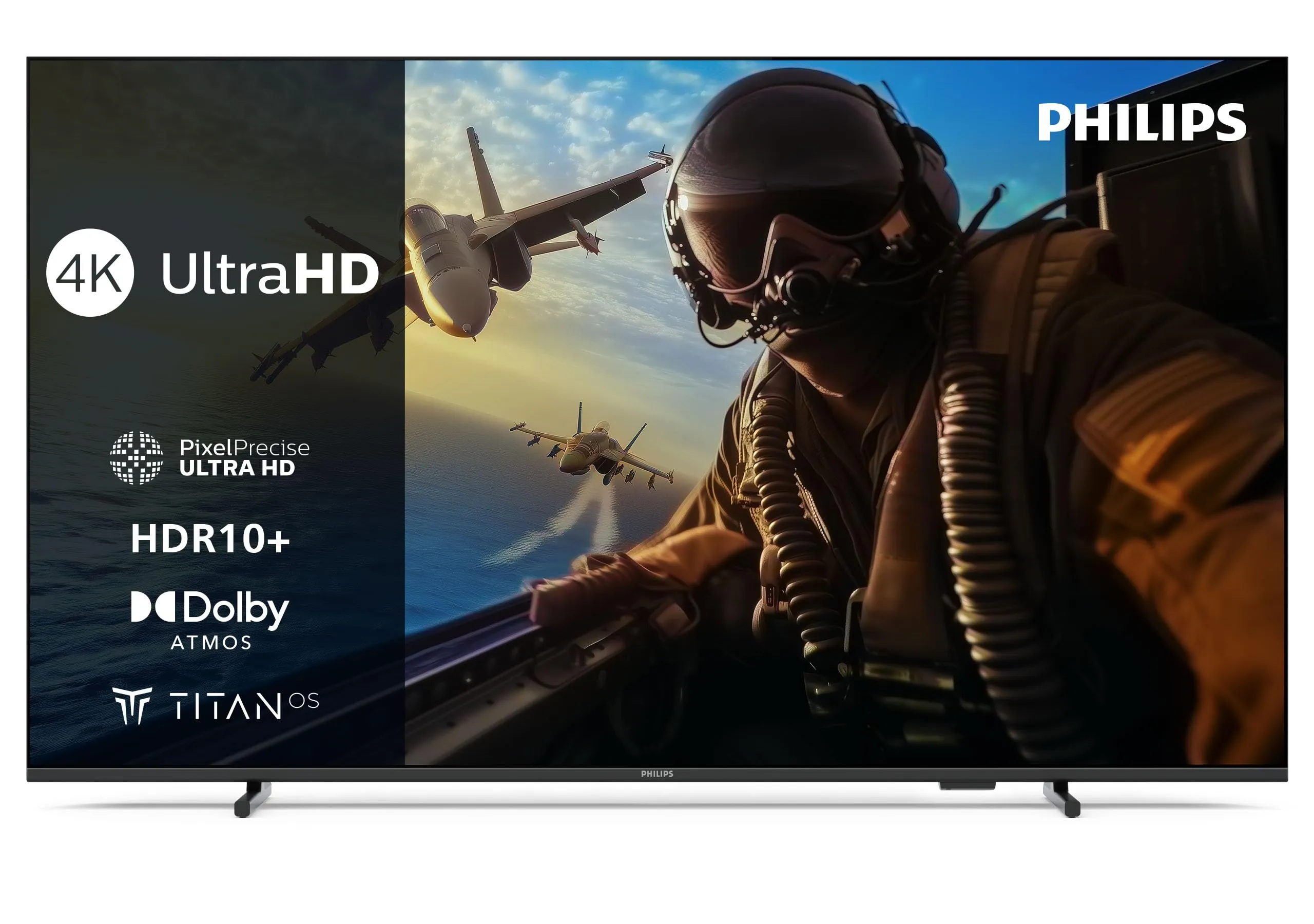 Philips 50PUS7000 4K LED Smart TV - Display 50’’ con piattaforma Titan OS, Pixel Precise Ultra HD e Dolby Atmos Sound - Funziona con Alexa e Google Voice Assistant