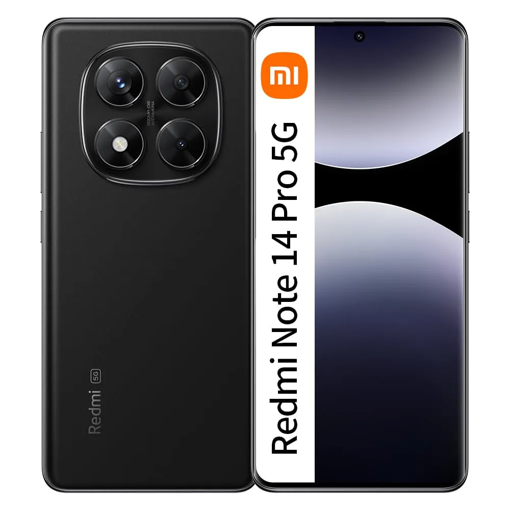Xiaomi Redmi Note 14 Pro 5G 12+512GB 6.67" Midnight Black EU