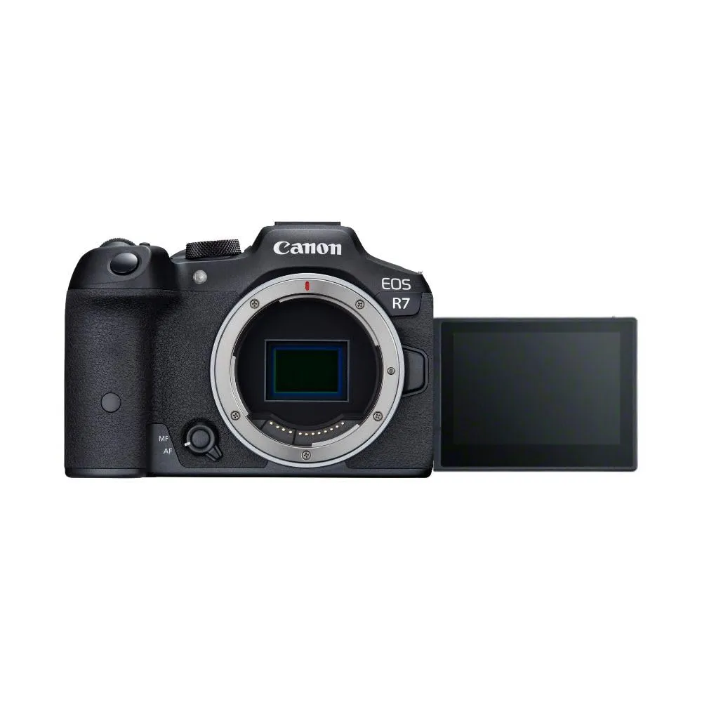 Canon EOS R7 body + obiettivo RF 50 mm f/1.8 STM