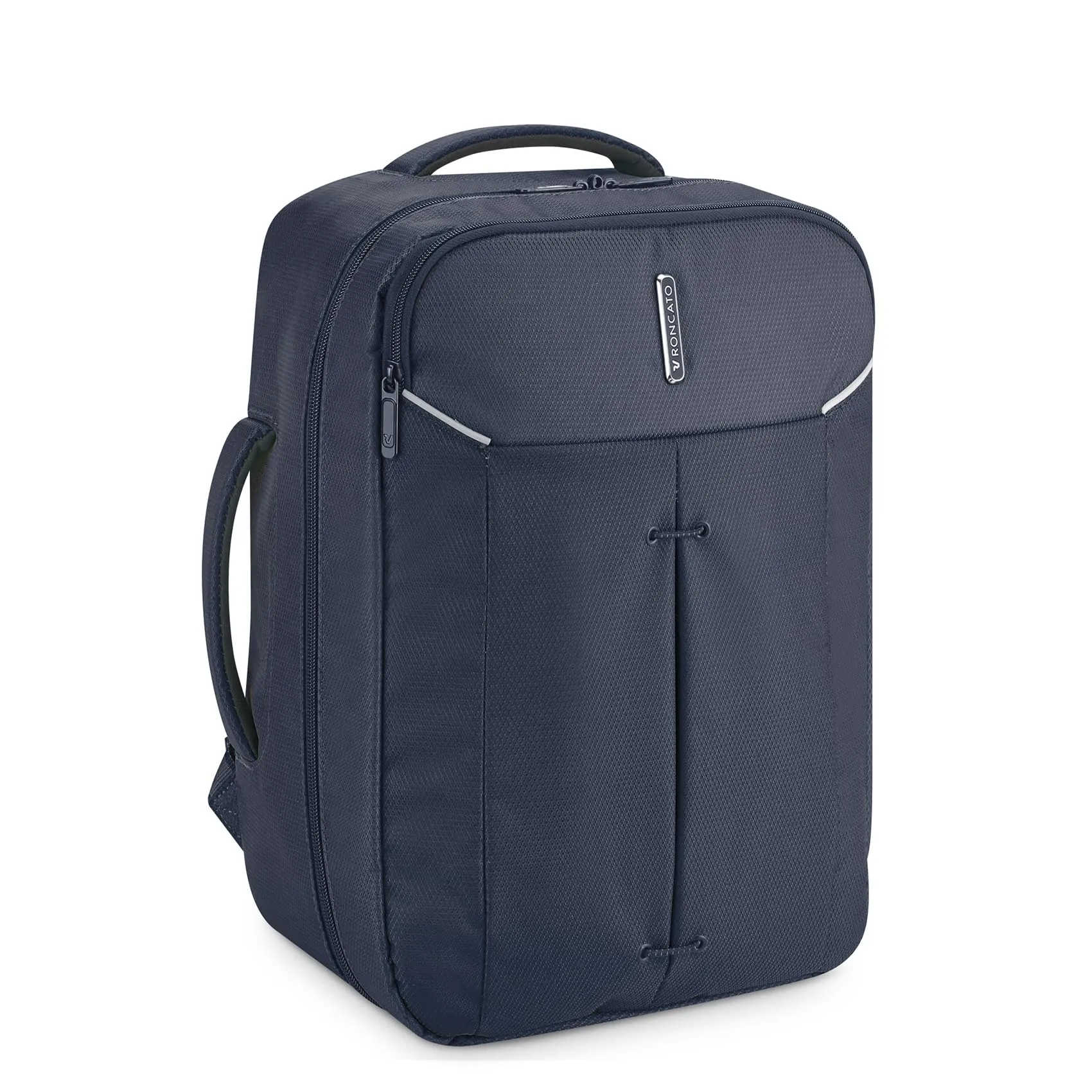 RONCATO Ironik 2.0 zaino da viaggio bagaglio a mano underseat Vueling/WizzAir/Volotea 40x30x20 ultra leggero - Blu Notte