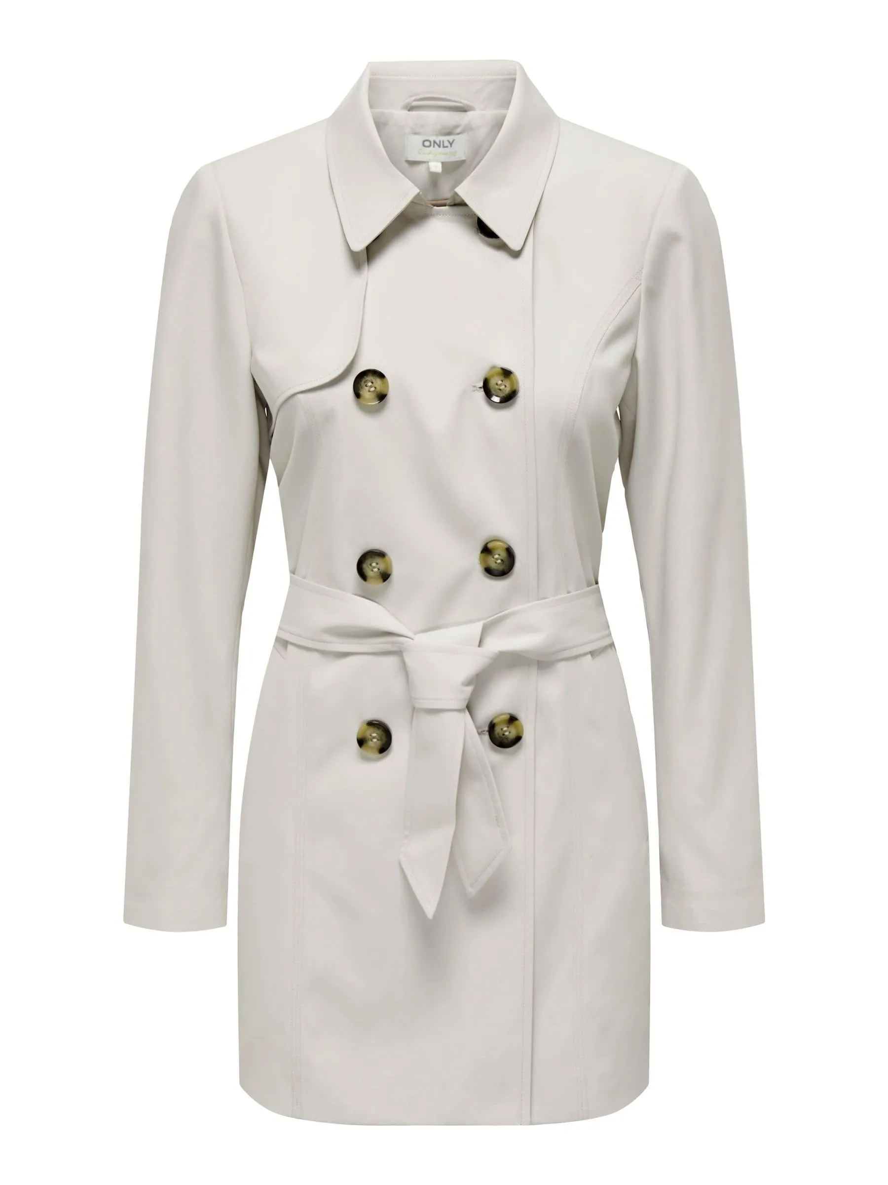 ONLY Onlvalerie Trenchcoat Otw Noos Trench, Raggio di Luna, S Donna