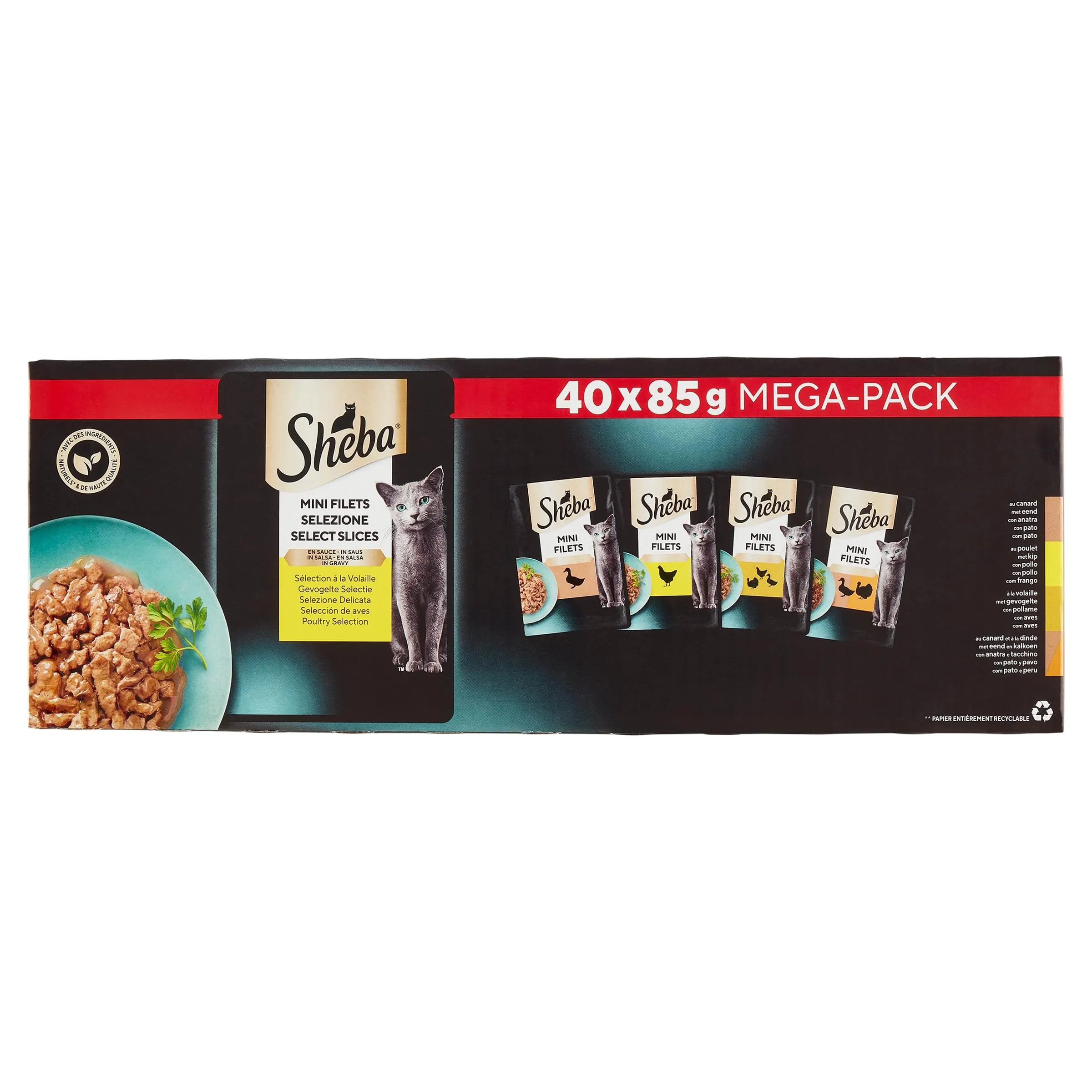 Sheba Mini Filets, 40x85g