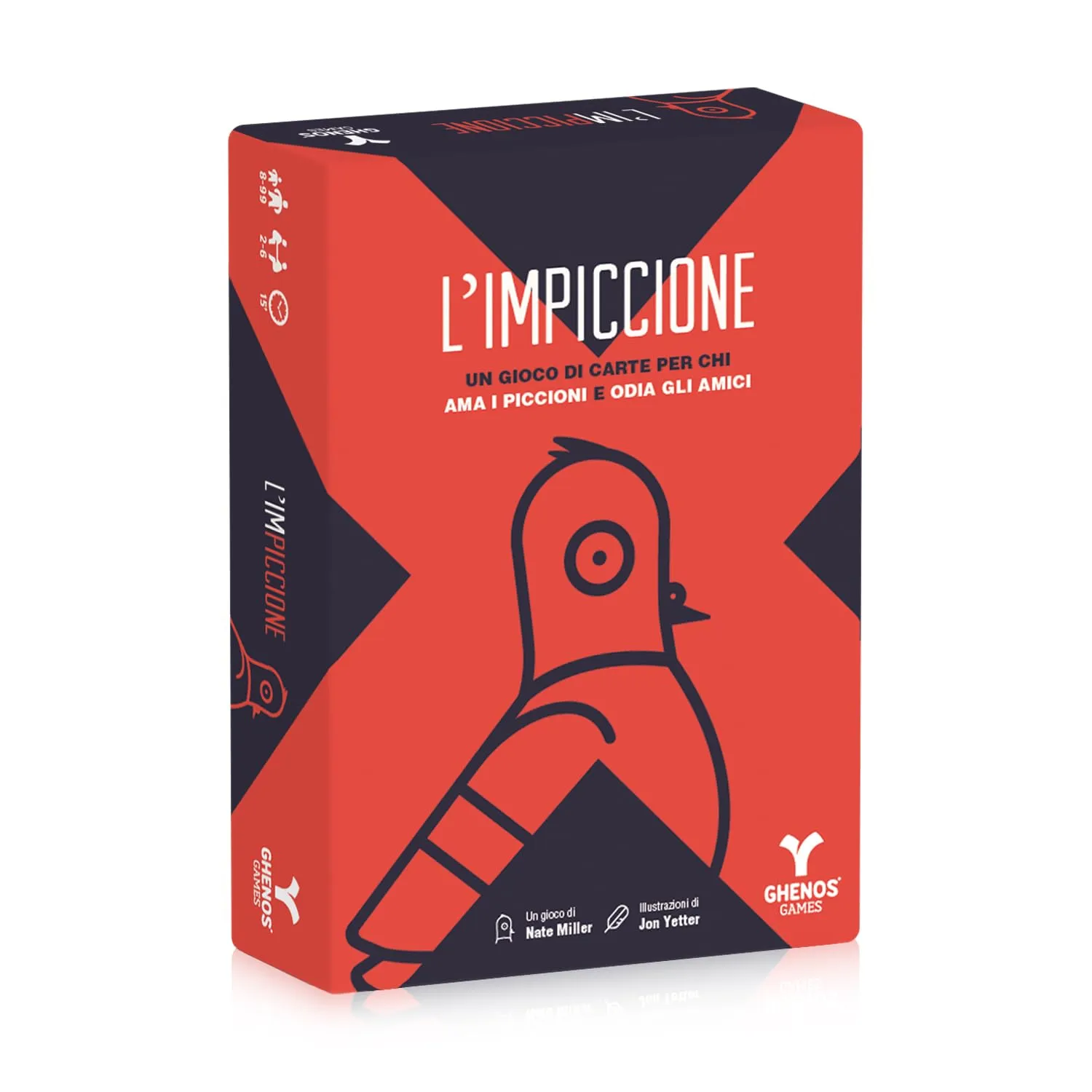 L'Impiccione - Gioco di carte di rapidità e di memoria - 8+ anni + 2-6 giocatori - 15 minuti