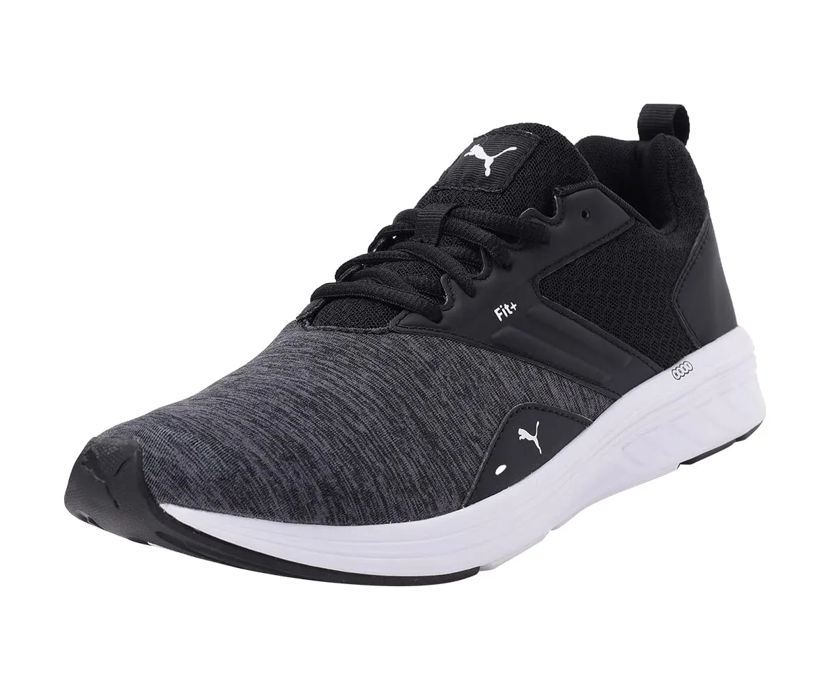 PUMA Nrgy Comet, Running Shoes Unisex-Adulto, Black White, 43 EU