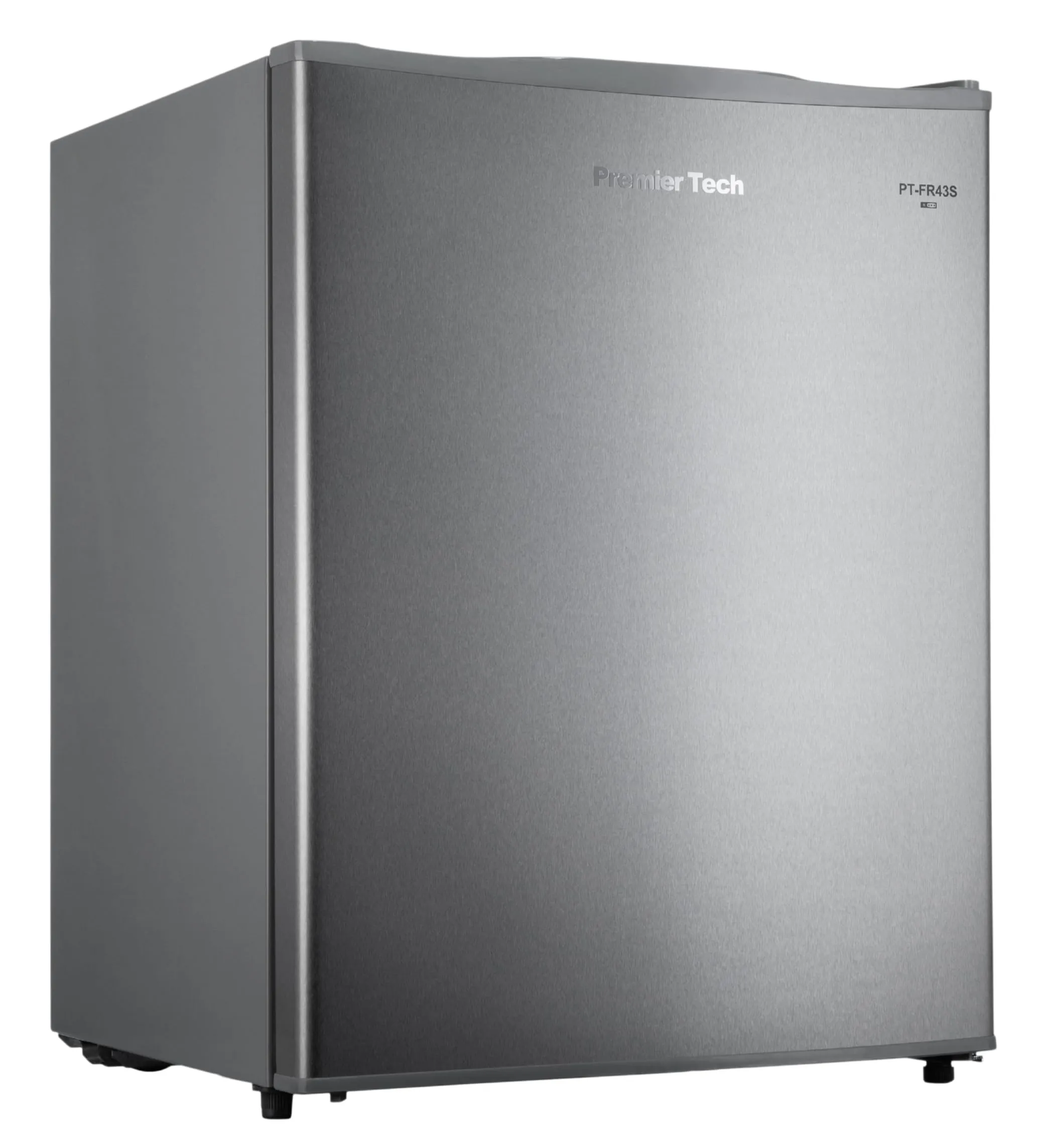PremierTech Mini Congelatore, Freezer 42 litri, 4**** Stelle, Compatto, Da Tavolo, Risparmio Energetico, Porta reversibile, Silver, PT-FR43S