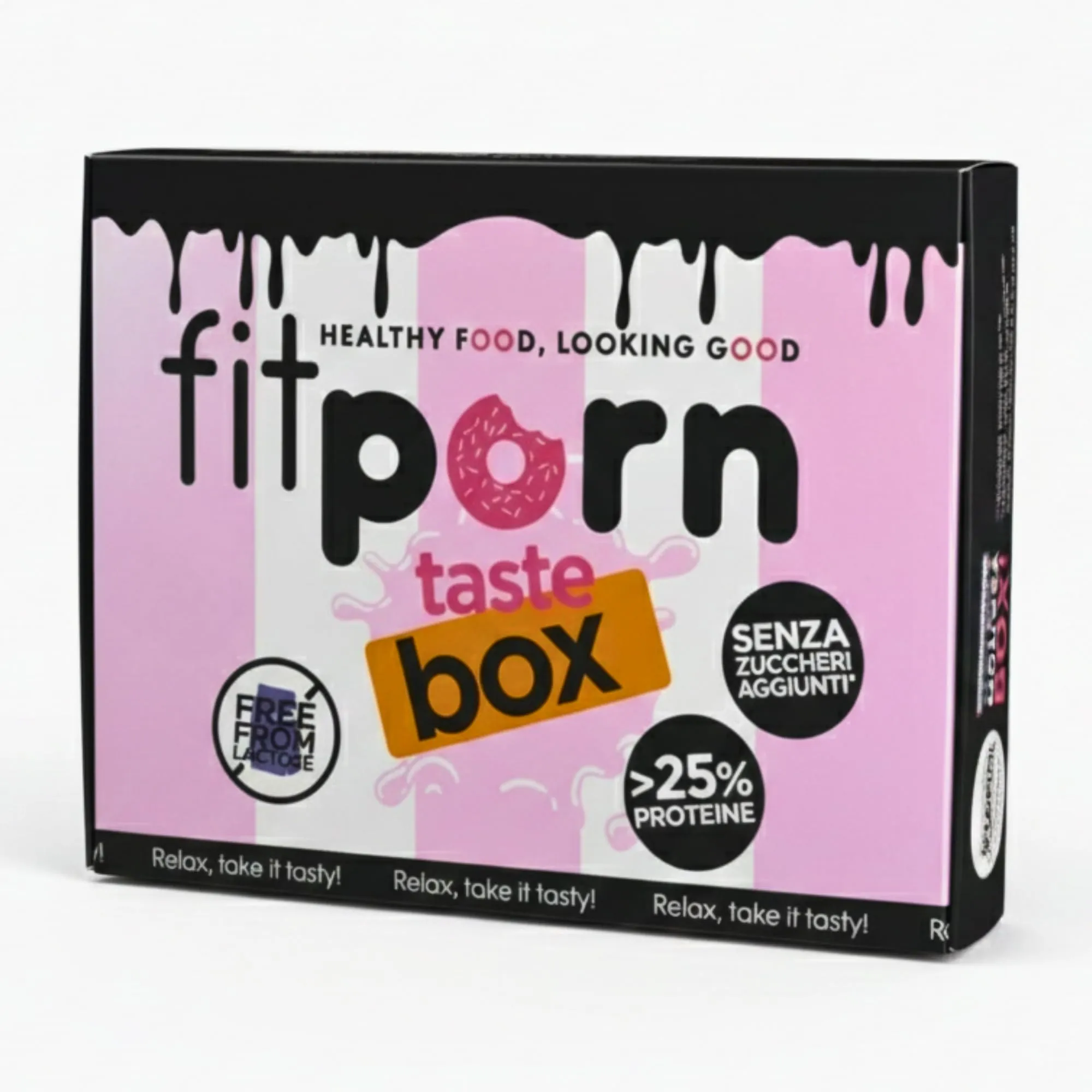 Fitporn – Cofanetto Degustazione Crema Proteica Senza Zucchero Aggiunto e Low Carb, Crema Spalmabile Senza Lattosio con 25% di Proteine e Senza Olio di Palma, 6x30g, Made in Italy