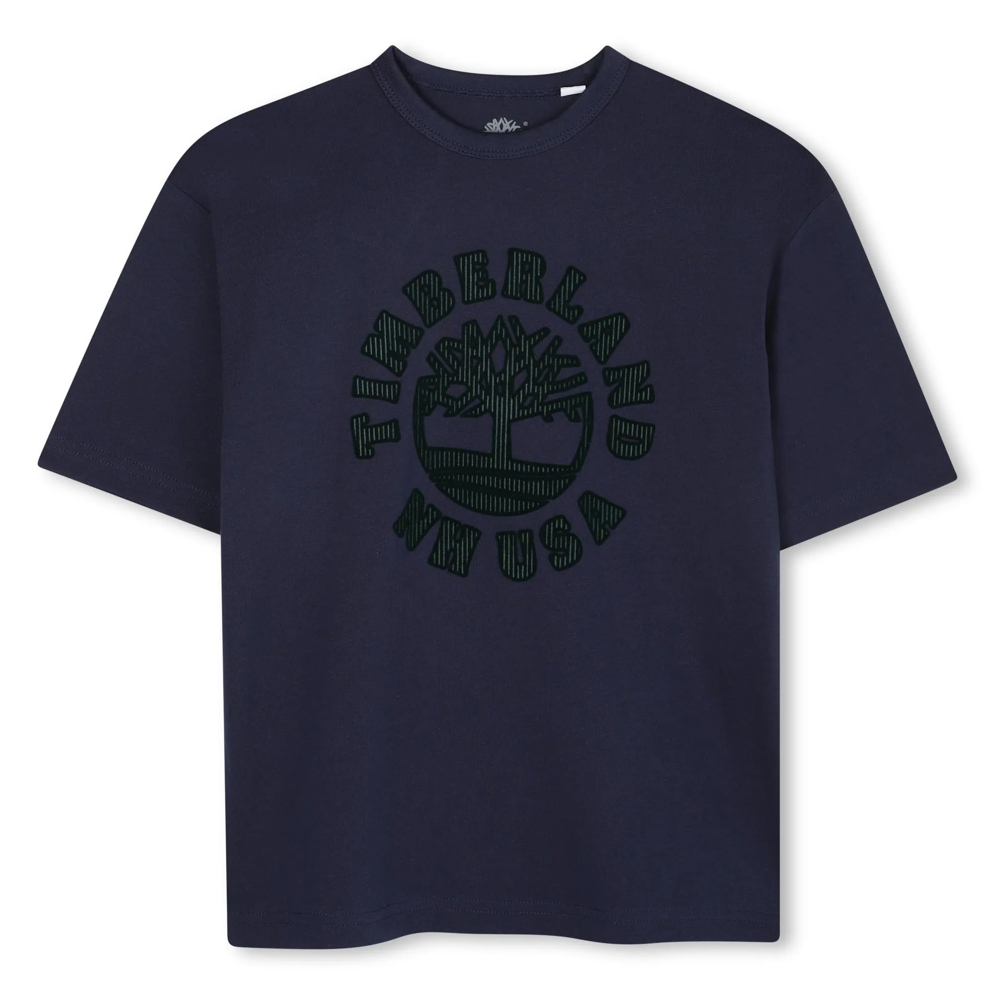 Timberland T60532 Maglietta da ragazzo, Bleu indigo, 5 anni