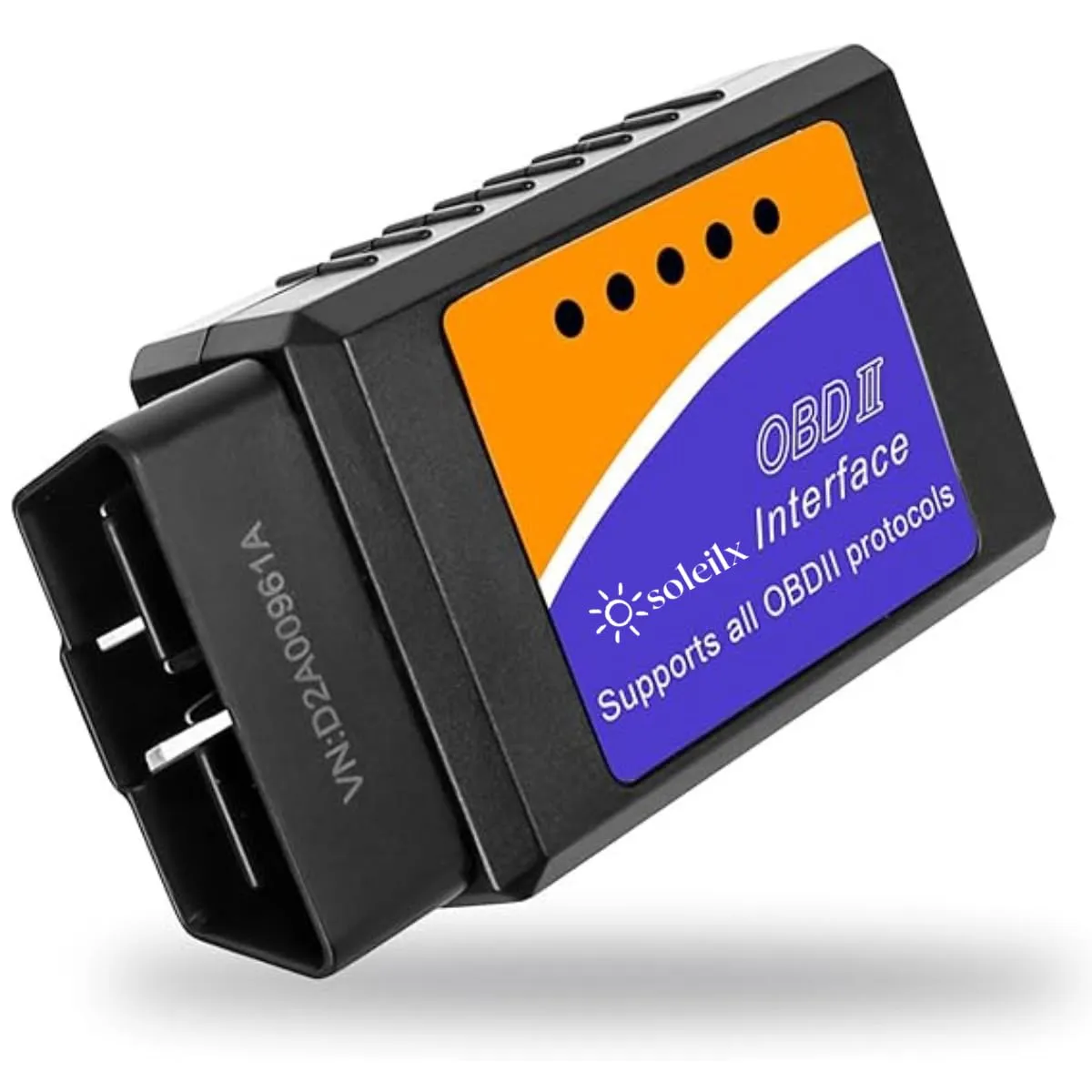 OBD2 Bluetooth ELM327 Computer per Diagnosi Auto OBD, Lettore obd2 Auto Diagnostica, Scanner Diagnostica Auto, OBD Diagnostico Multi Marche per Auto compatibile con dispositivi iOS Android Windows
