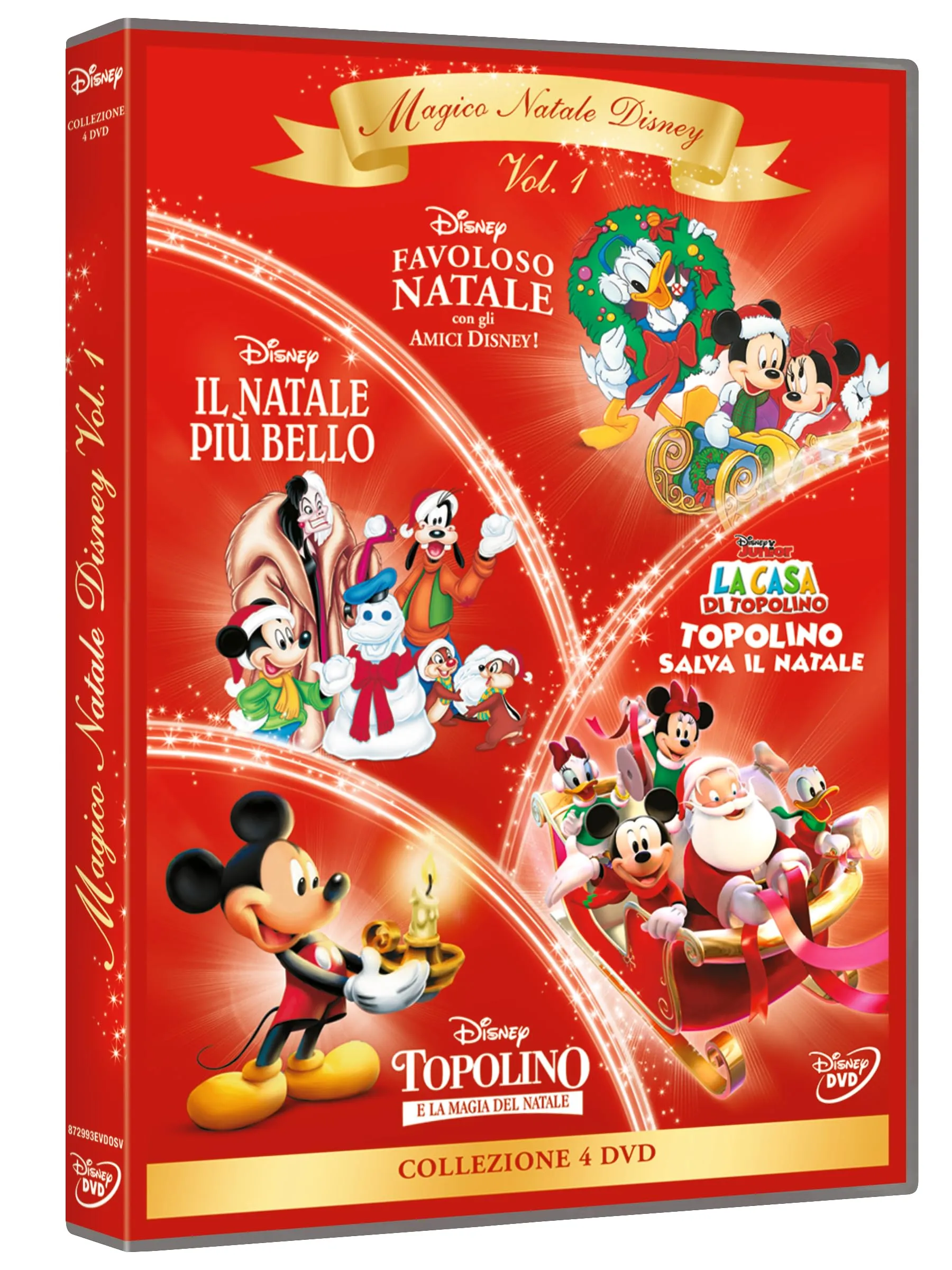 Cofanetto Magico Natale Disney - Vol. 1 - (4 Dvd)