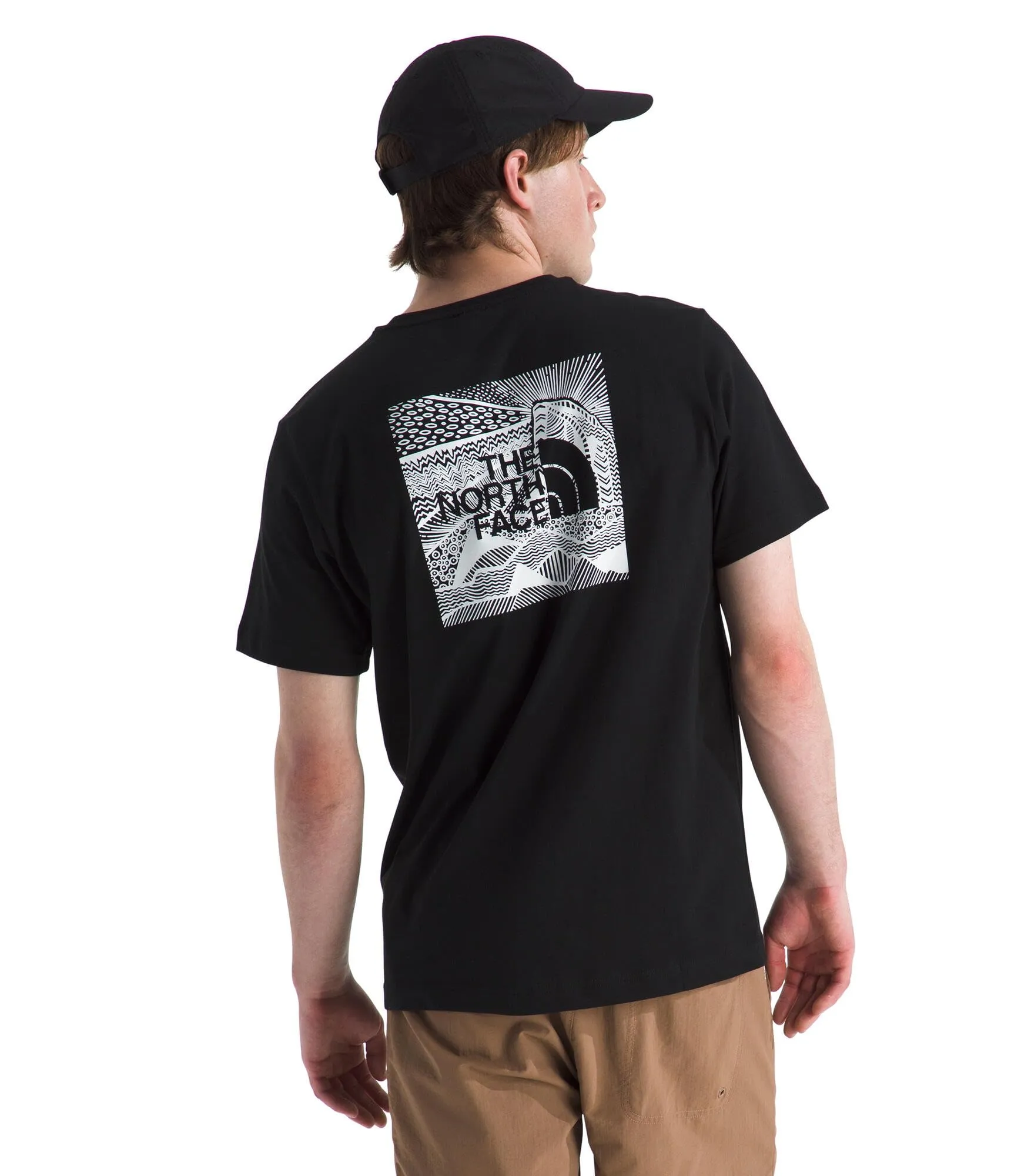 THE NORTH FACE NF0A87NVJK3 M S/S REDBOX Celebration Tee T-Shirt Uomo Black Taglia XL