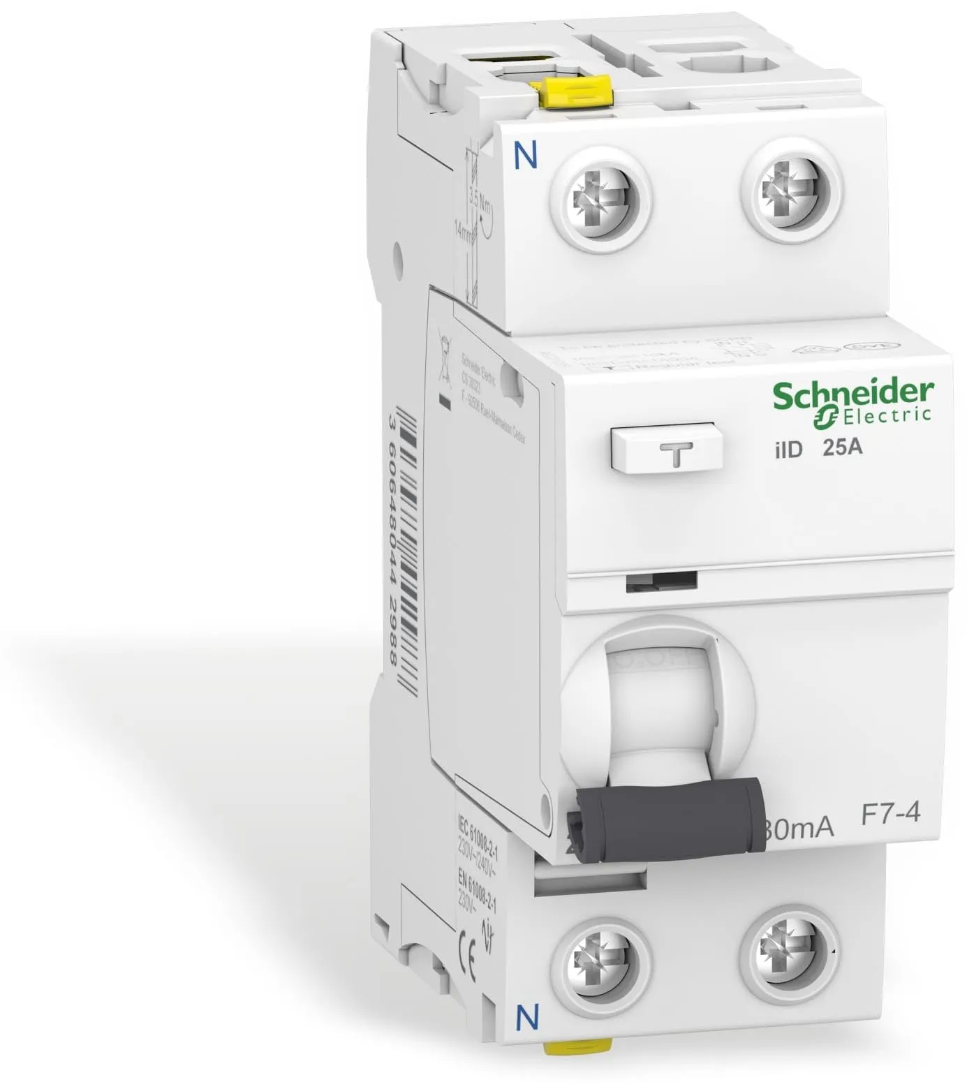 Schneider Electric Interruttore di corrente residua ACTI9 IID 2P 25A 30MA tipo A, A9Z21225
