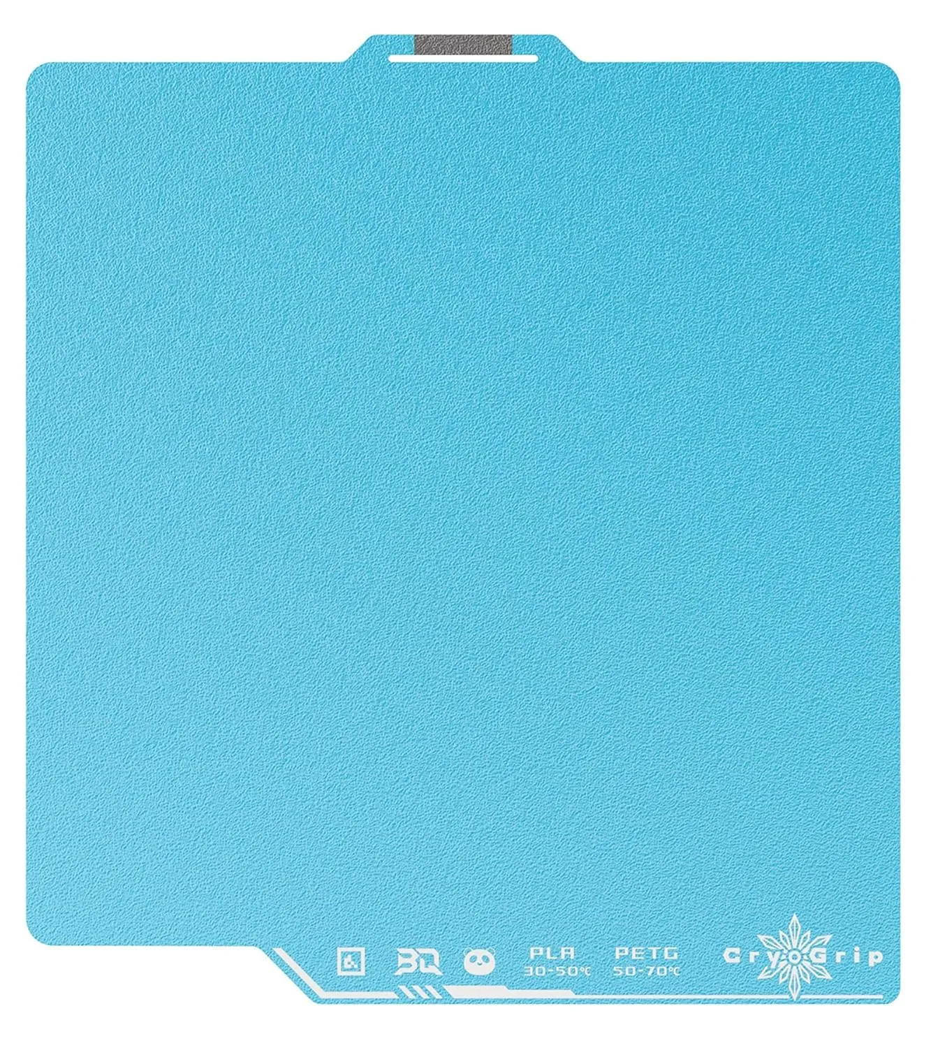 BIQU Panda Build Plate CryoGrip Pro Frostbite 257 x 257 mm per bambù Lab P1P/P1S/X1C/A1 3D Printers Double Sided Special Materials Upgrade Plate Room Temperature Print Removable Surface Platform