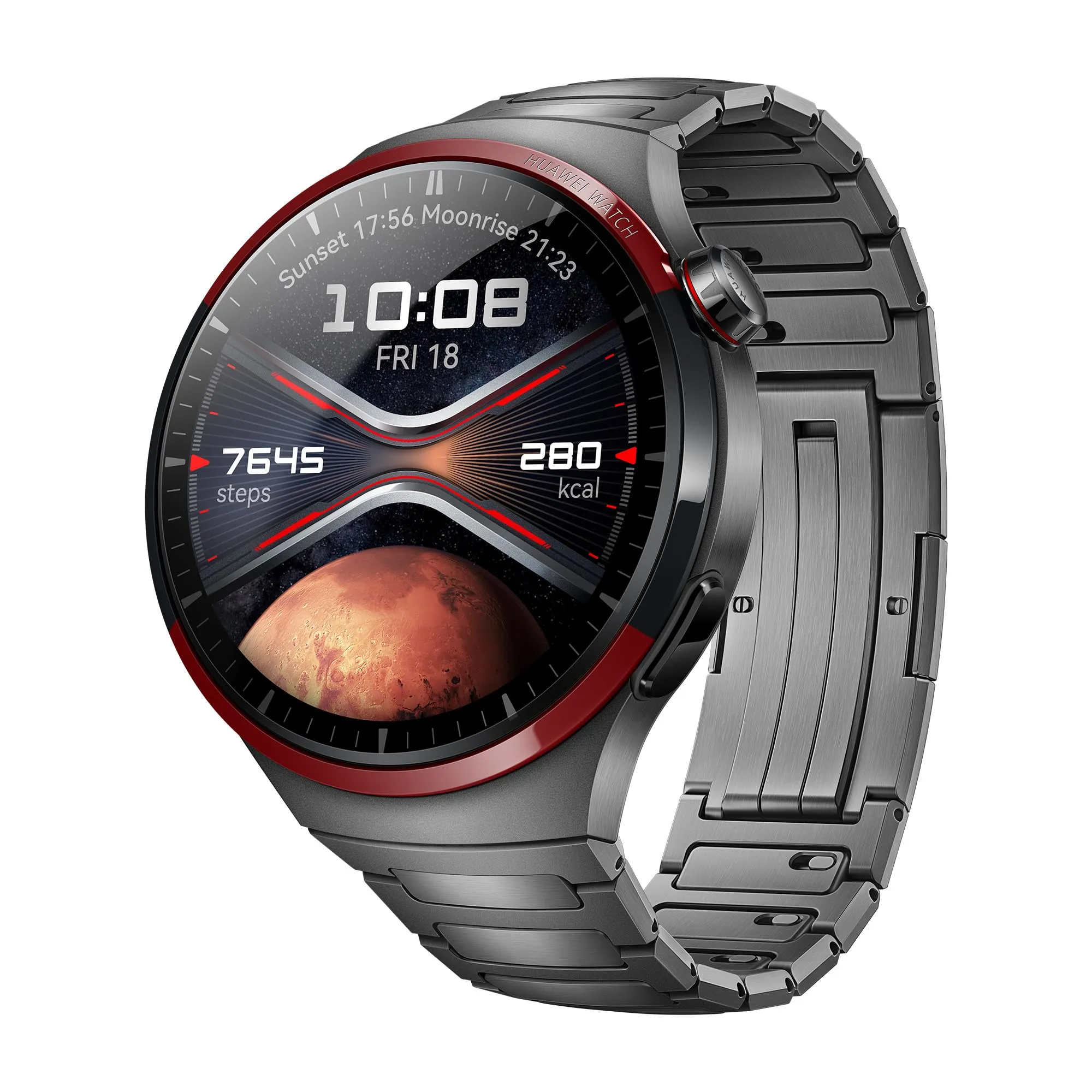 HUAWEI WATCH 4 Pro Space Edition, Titanio DLC di grado aerospaziale, Un minuto per Report salute 2.0,Fino a 21 giorni con Batteria di Ultra-long, Chiamate con eSIM, disponibile per Android e IOS