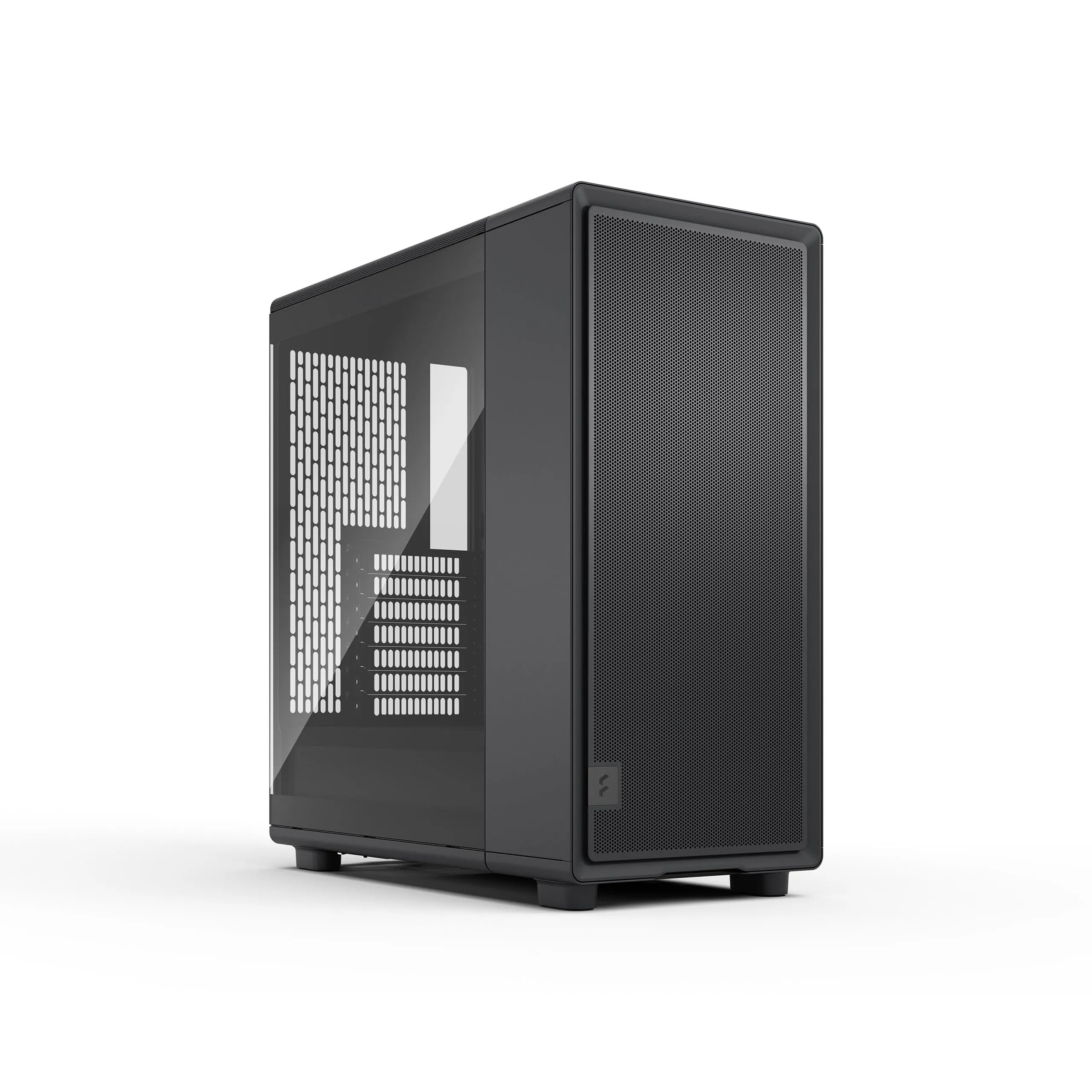 Fractal Design Epoch Black - Vetro temperato Light tint - Case da gioco ad alta flusso d'aria pz - Pannello frontale in rete - Tre ventole Momentum 12 incl. - Interno spazioso - Supporto ATX/mATX/ITX