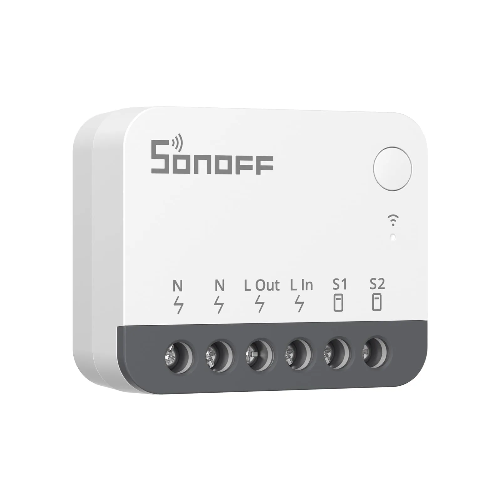 SONOFF ZBMINIR2 Zigbee Smart Switch 2-Way, Interruttore intelligente, controllo APP, Funziona con Alexa, Google Home, Richiede neutrale e Hub Zigbee