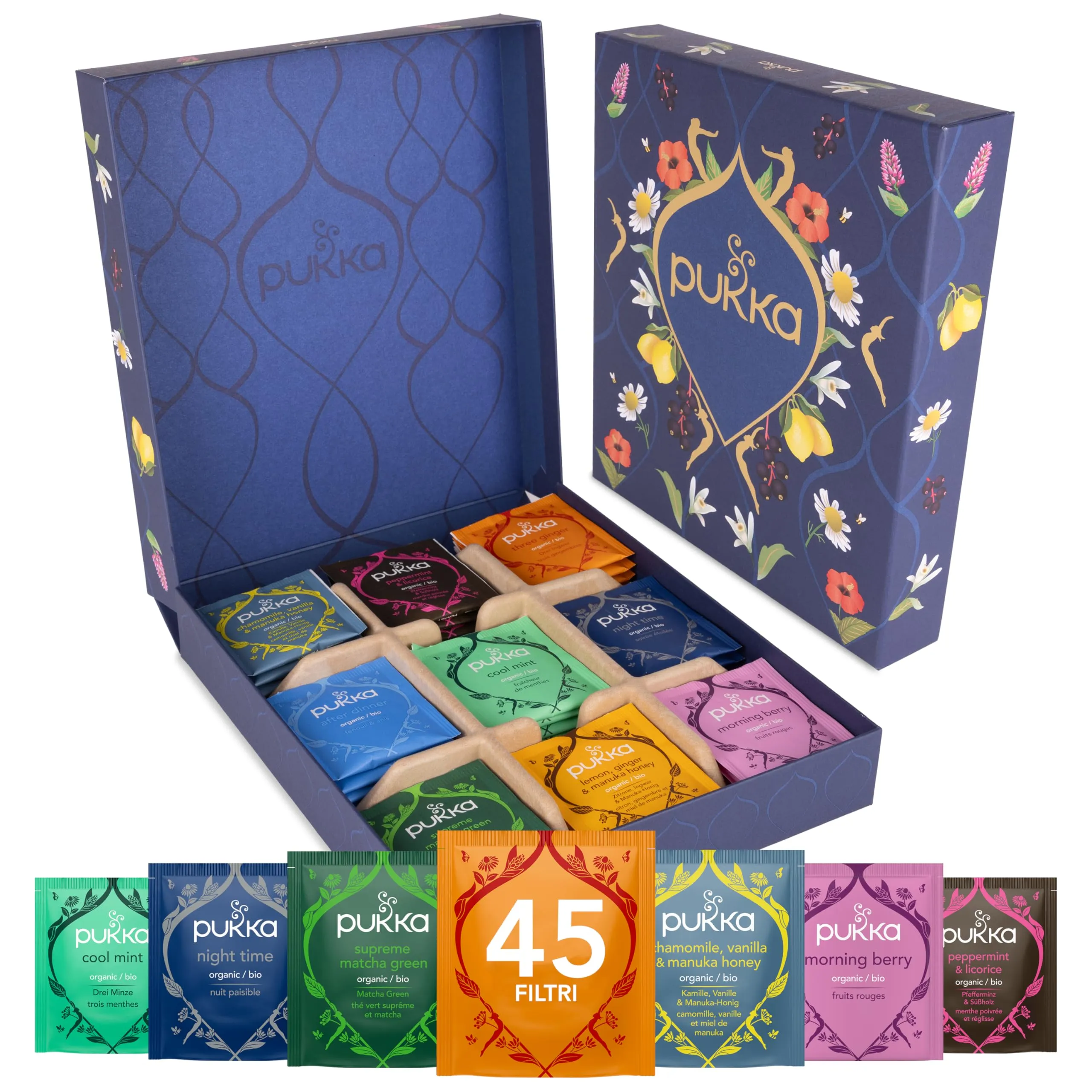 Pukka Calendrier de l'Avent Thé Vert et Infusions