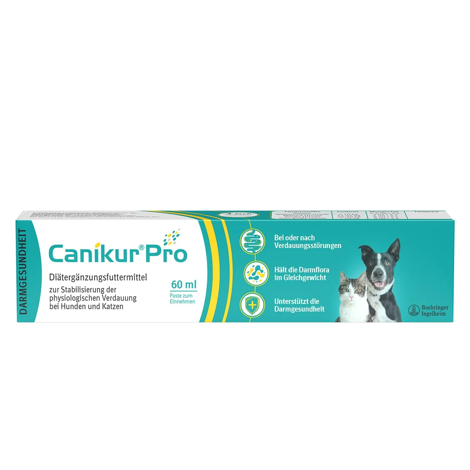 Canikur® Pro – per sostenere la flora intestinale naturale – alimenti complementari dietetici per cani e gatti 60 ml