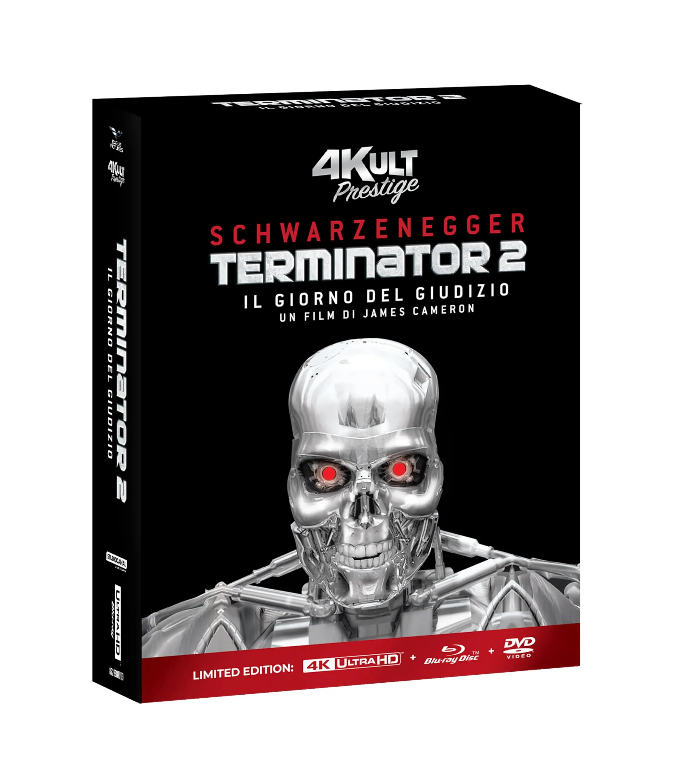 Terminator Ii - Il Giorno Del Giudizio - "4Kult Prestige Edition" - Ediz. Num.- (1 4K + 3 Bd + 1 Dvd)