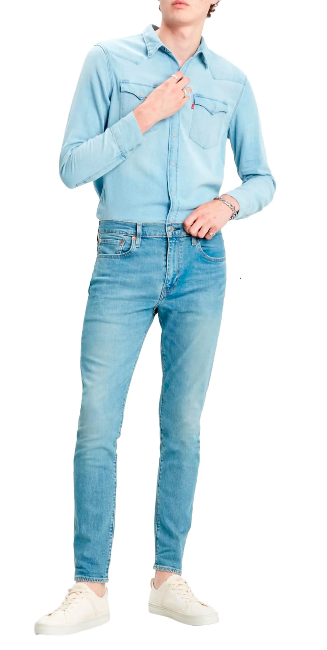 Levi's 512 Slim Taper, Jeans Uomo, Pelican Rust, 33W / 30L