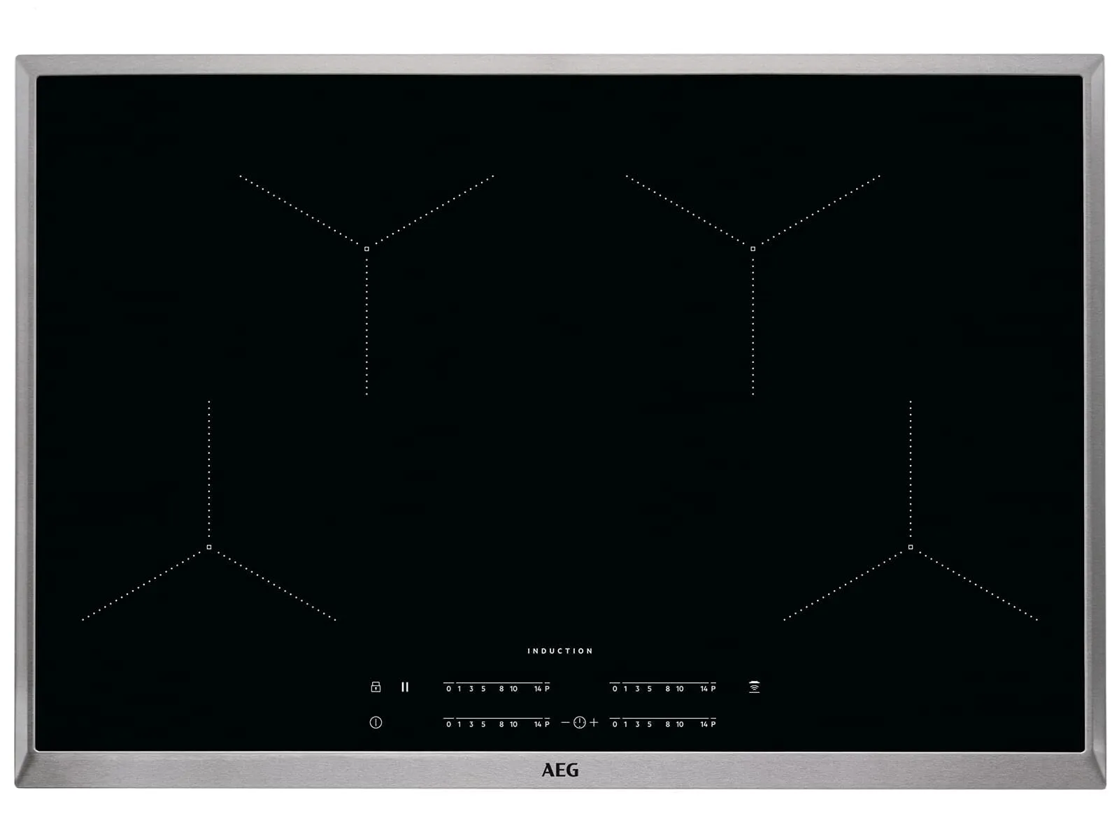 AEG IKB84431XB Incasso A induzione Nero