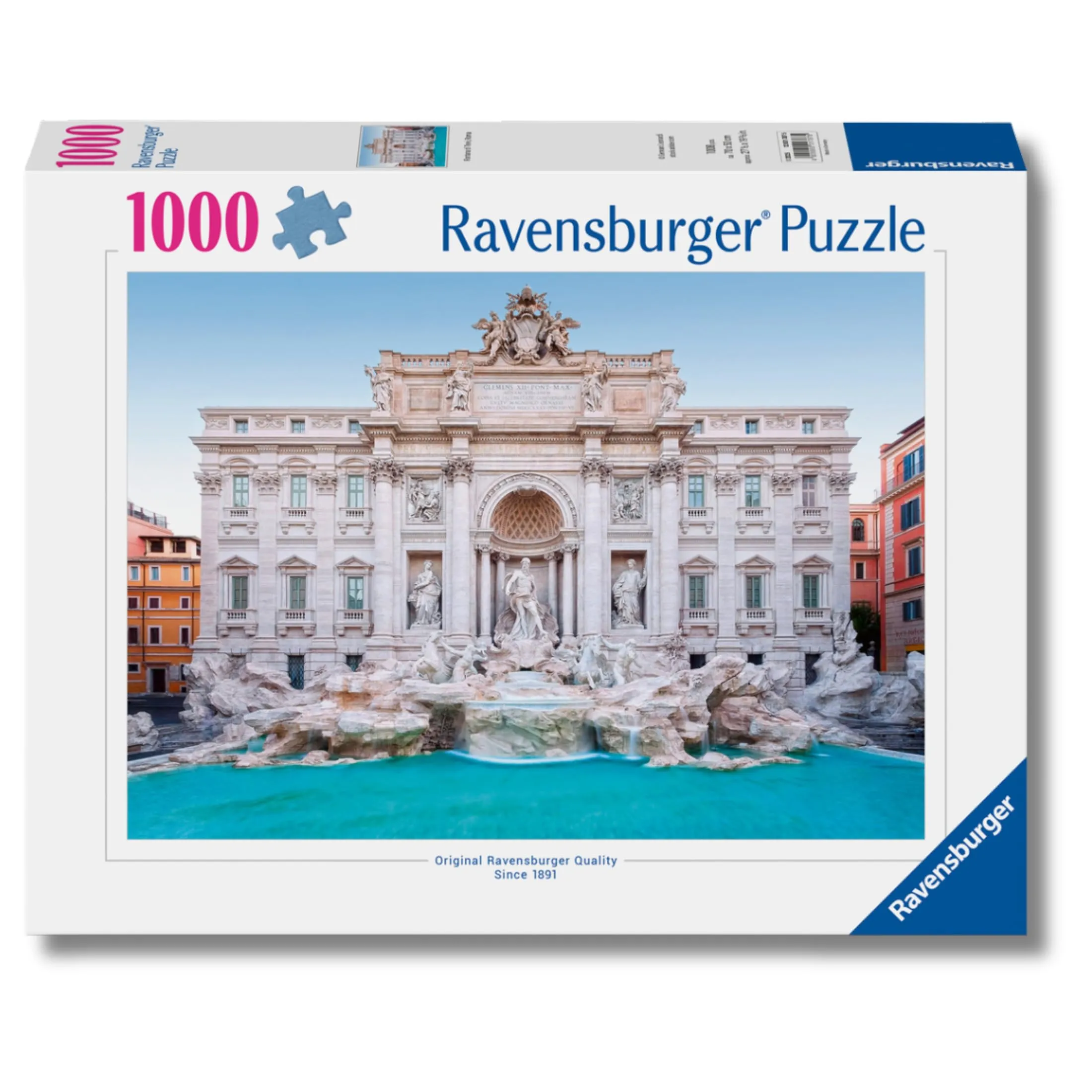 Ravensburger - Puzzle 1000 Pezzi Roma | Puzzle Con Foto Con Una Misura Di 70x50 Cm | Regalo Per Adulti E Bambini Da 14 Anni E Più