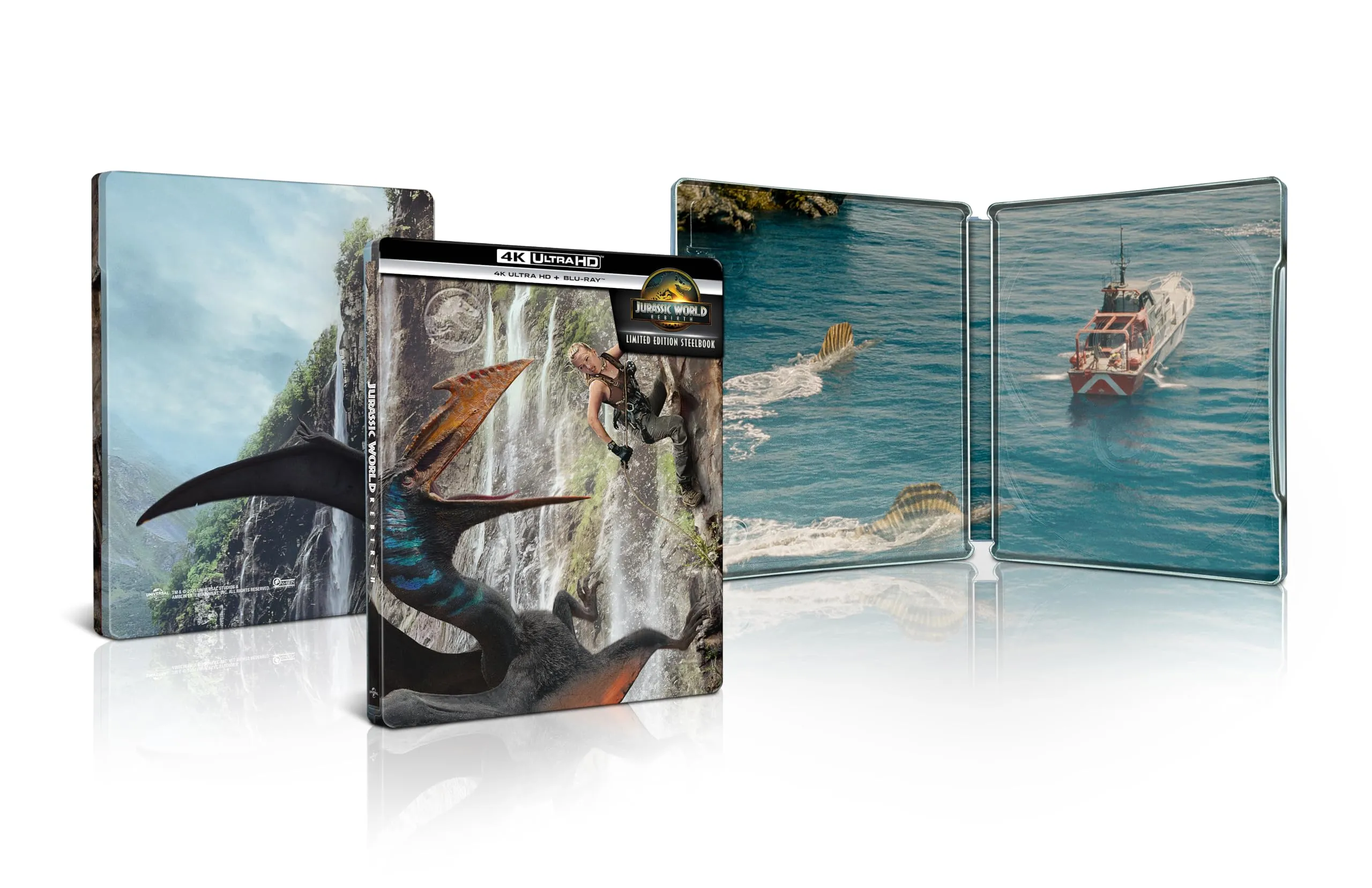 Jurassic World - La Rinascita (Steelbook 4K UHD + Blu-ray)