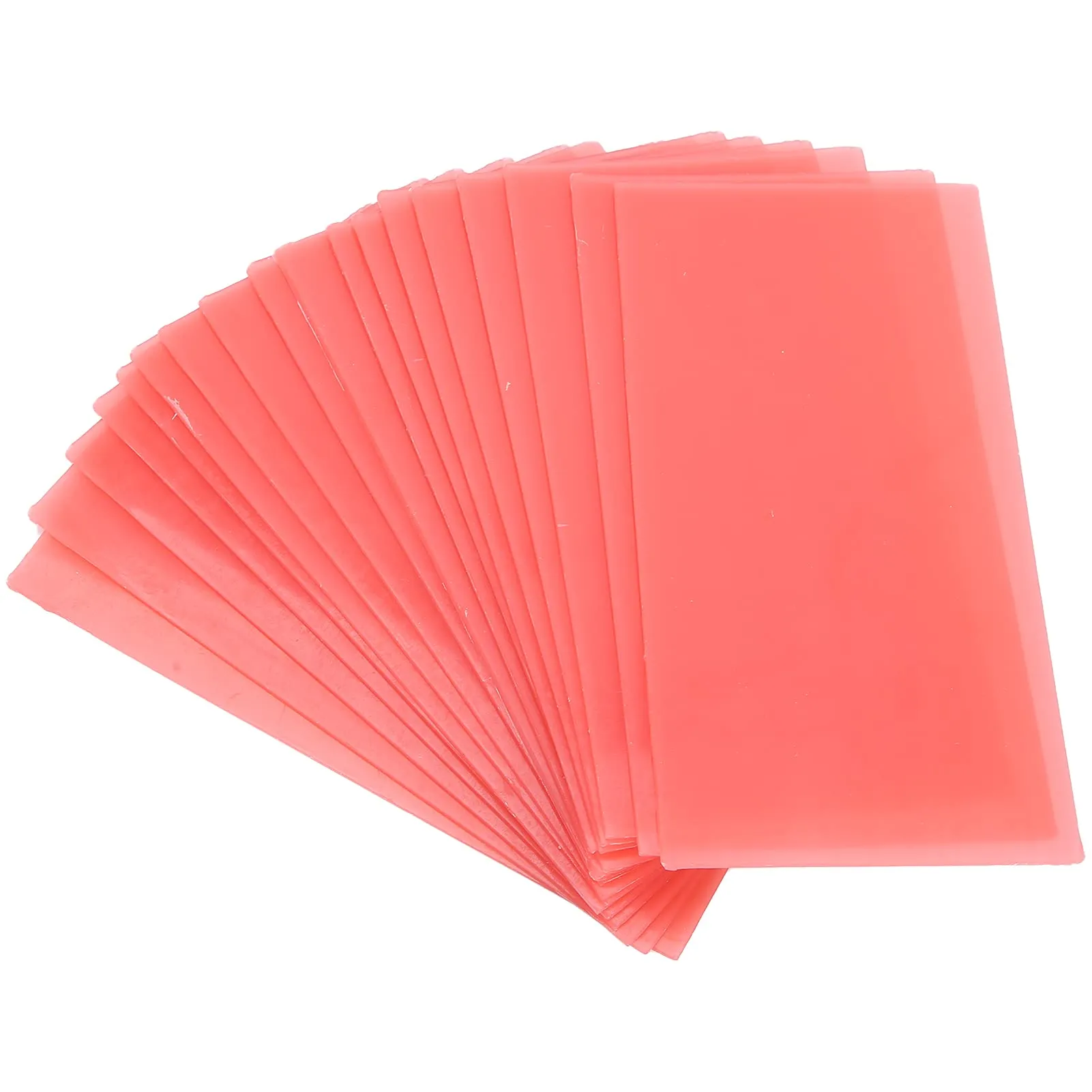 Foglio di cera dentale, Cera per base dentale,18 pz Piastra di Base Dentale Cera Rossa Cera Dentale Dentista Materiale Ausiliario Fornitura di Foglio di Cera Dentale Per Fogli di Cera Per Colata Orale