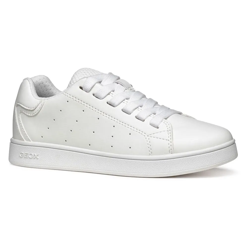 Geox J ECLYPER Boy B, Scarpe da Ginnastica, White, 39 EU