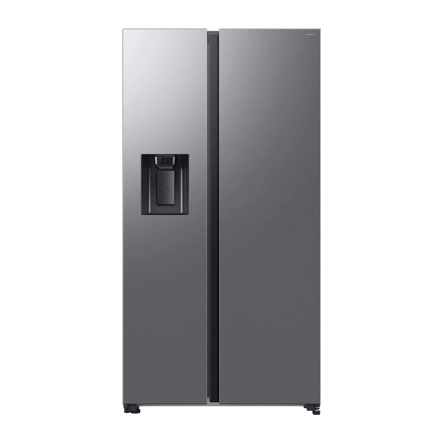 Samsung Frigorifero Side by Side AI RS70F65KET/EF con Dispenser Acqua/Ghiaccio Senza Allaccio, Wifi con AI Energy Mode, SpaceMax, 635 L, LxAxP: 91,2 x 178,4 x 72,6 cm, Inox