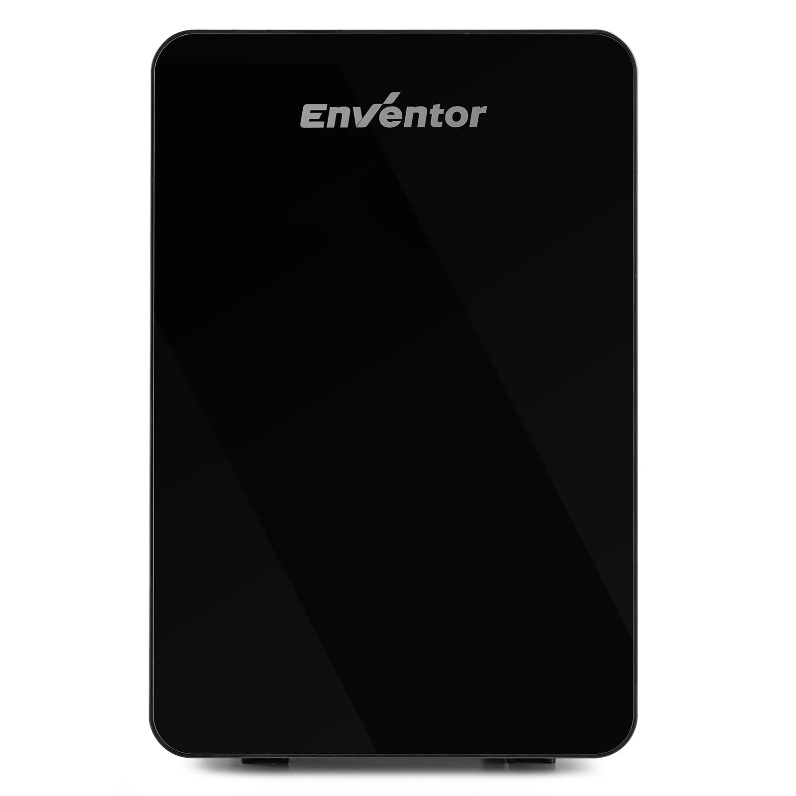 Enventor Frigorifero Piccolo 15L Nero, Mini Frigo da Camera a 20 Lattine, Raffreddamento e Riscaldamento, 12V/220V, per Cosmetici, Bevande, Frutta, Cibo