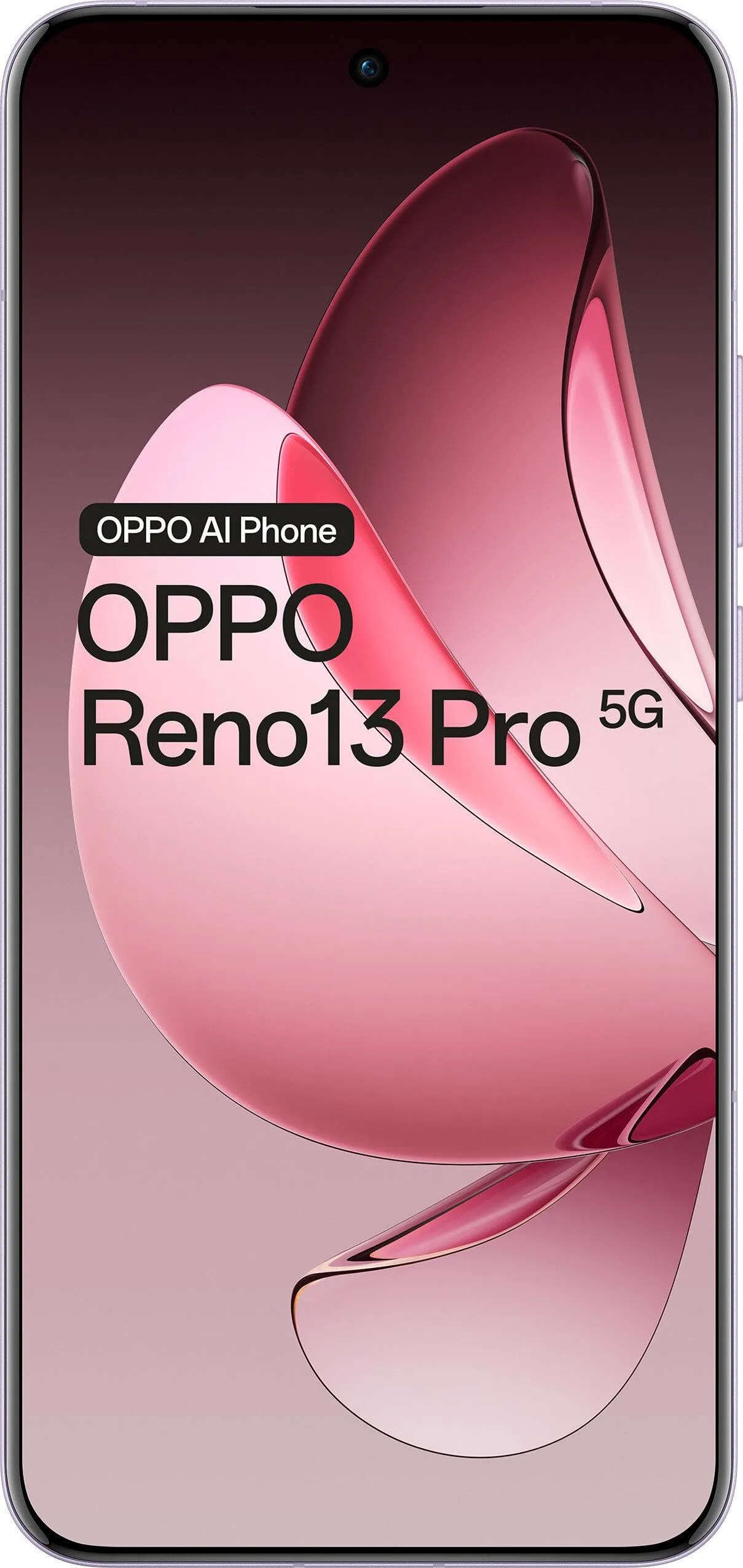 OPPO Reno Reno13 Pro 5G AI Smartphone, Tripla fotocamera 50+50+8MP, Selfie 50MP, Display 6.83” 120HZ AMOLED FHD+, 5800mAh, RAM 12GB(Esp4GB/8GB/12GB)+ROM 512GB, [Versione Italia], Plume Purple